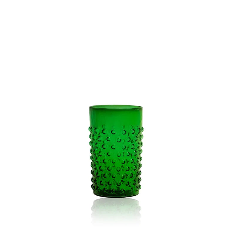 Klimchi HOBNAIL 6PCS TUMBLER SET 200ML ( DARK GREEN )