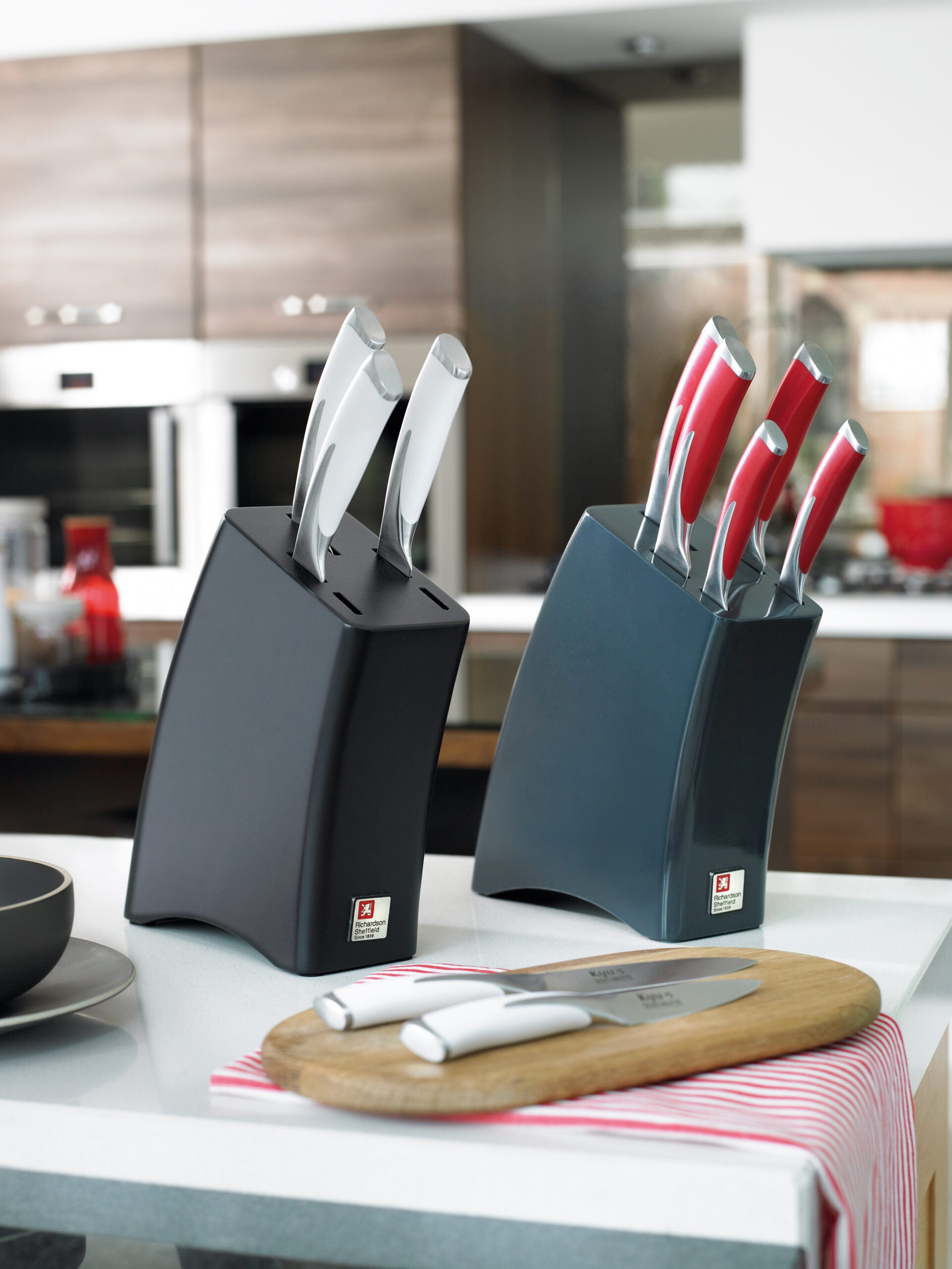 Richardson Sheffield KYU 5Pcs Fire Knife Block Set