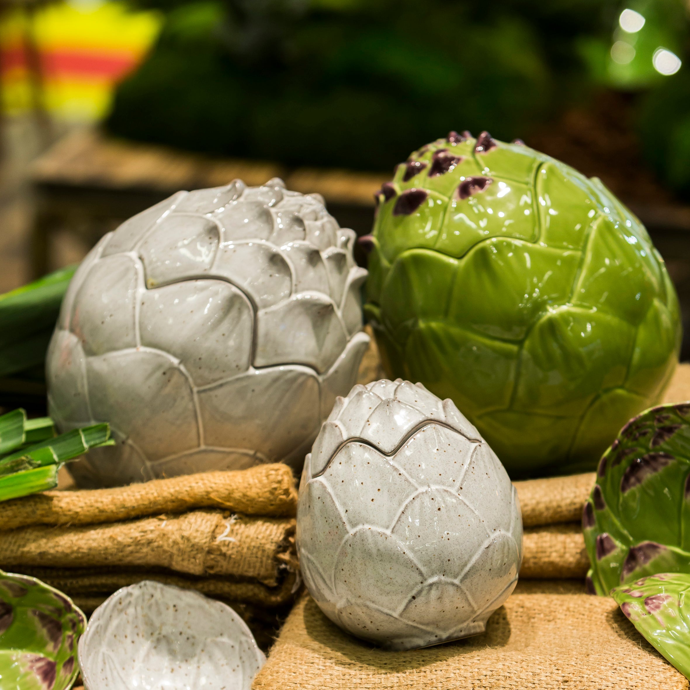 Bordallo Pinheiro Box 17 - Artichoke Naturalist