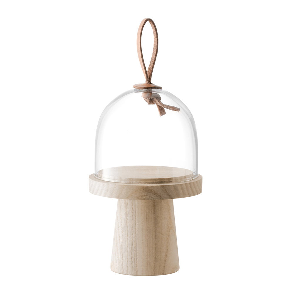 IVALO ASH STAND & DOME Ø11.5CM/H19CM CLEAR