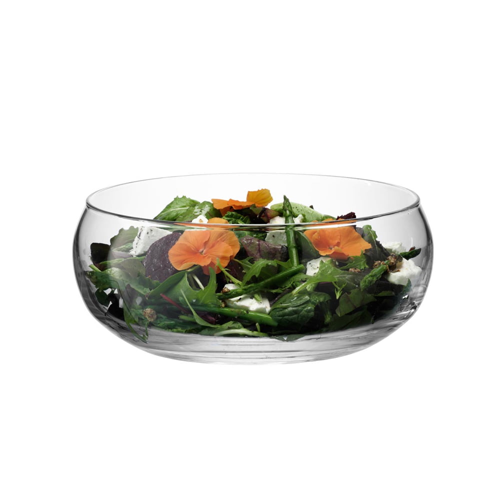 SERVE LOW BOWL Ø27.5CM CLEAR