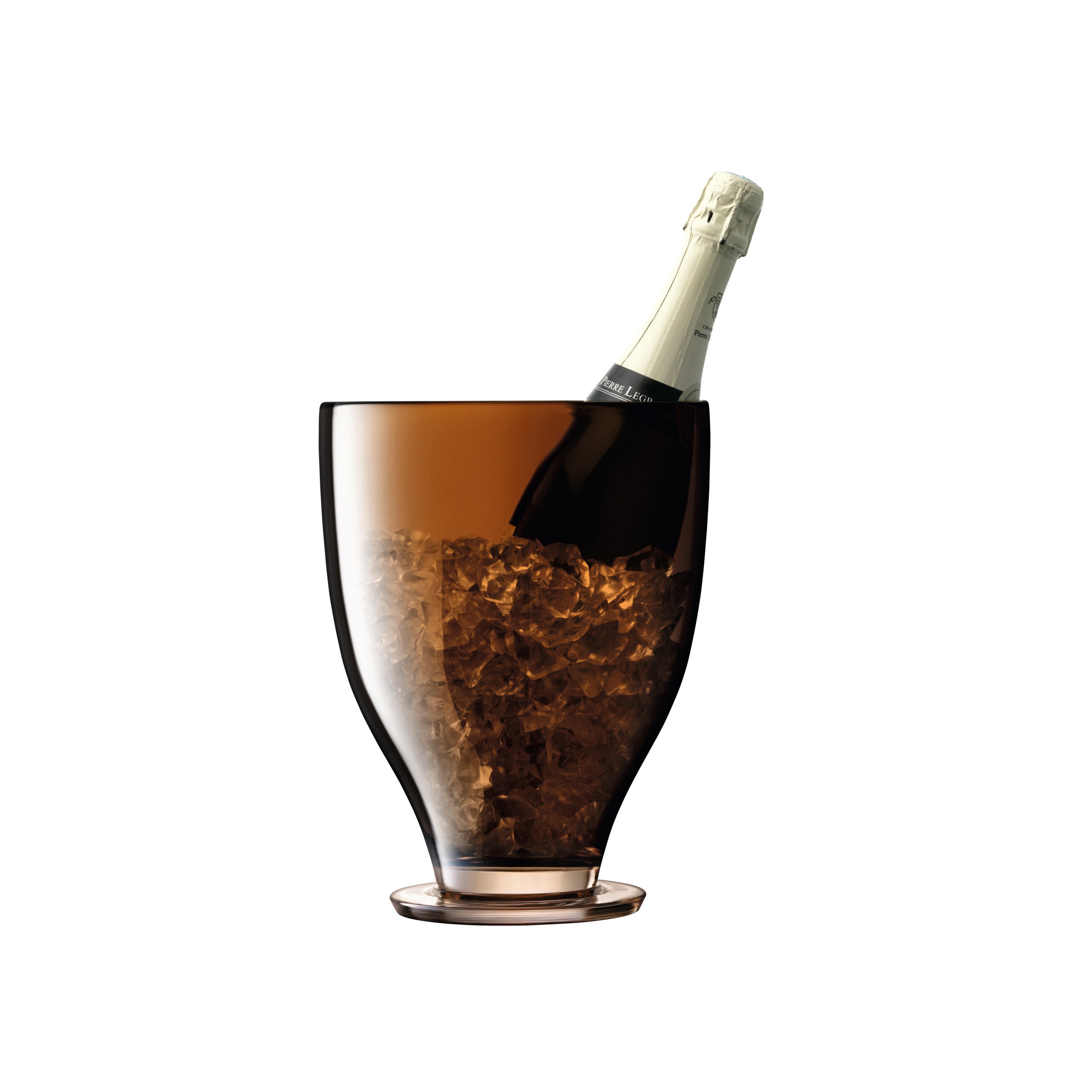 LSA International Epoque Champagne Bucket H26cm - Amber/Lustre