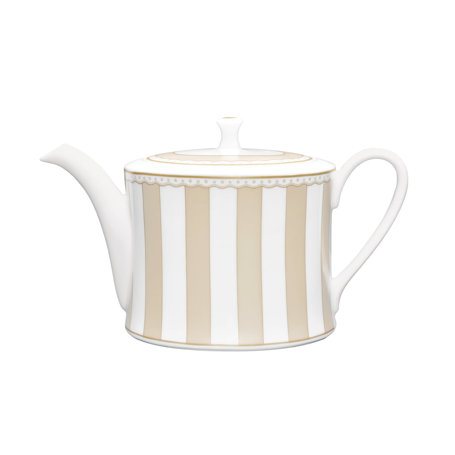 Noritake Teapot With Cover - Carnivale Champagne