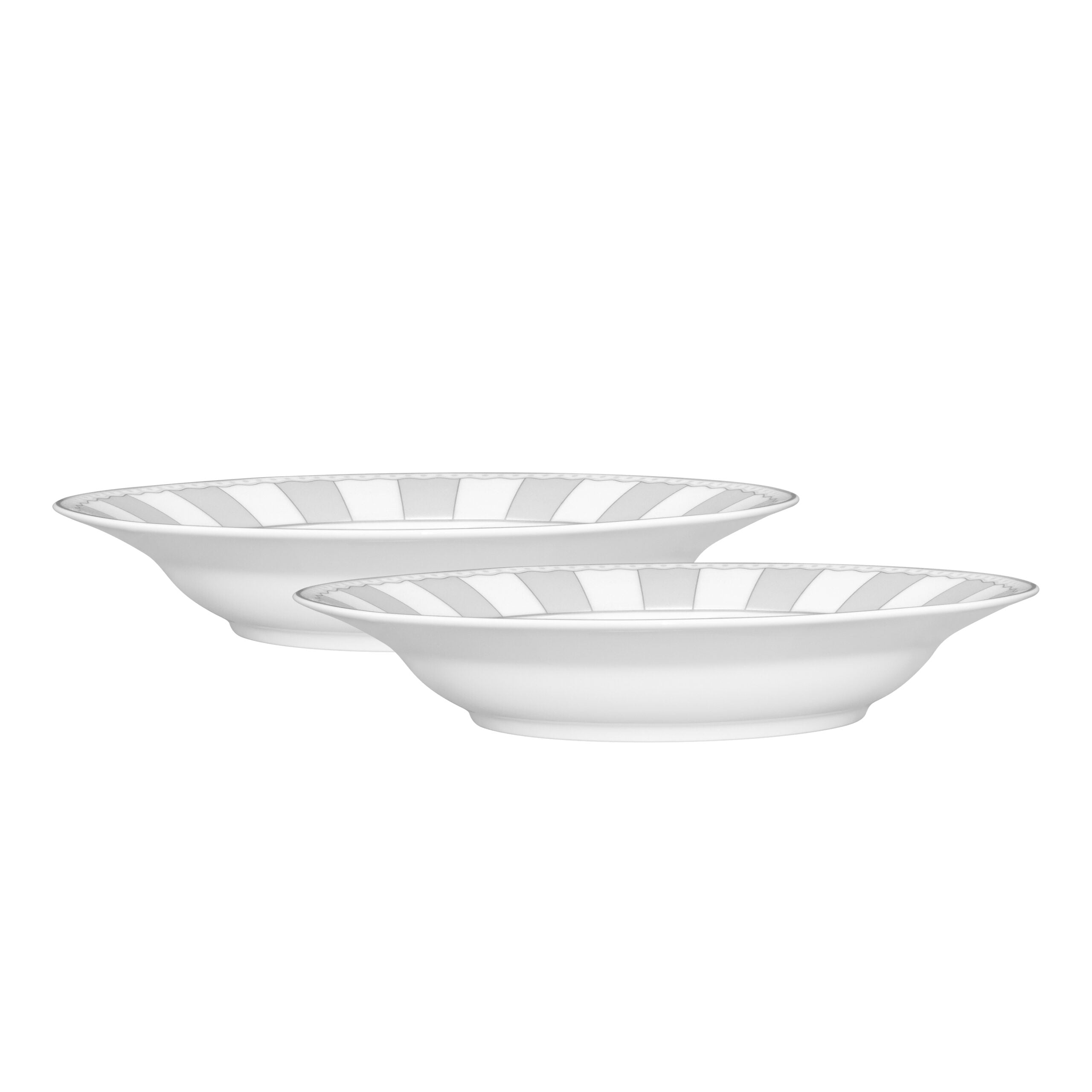 Noritake 2Pcs Large Soup Plate With Gift Box – Carnivale Moonlight