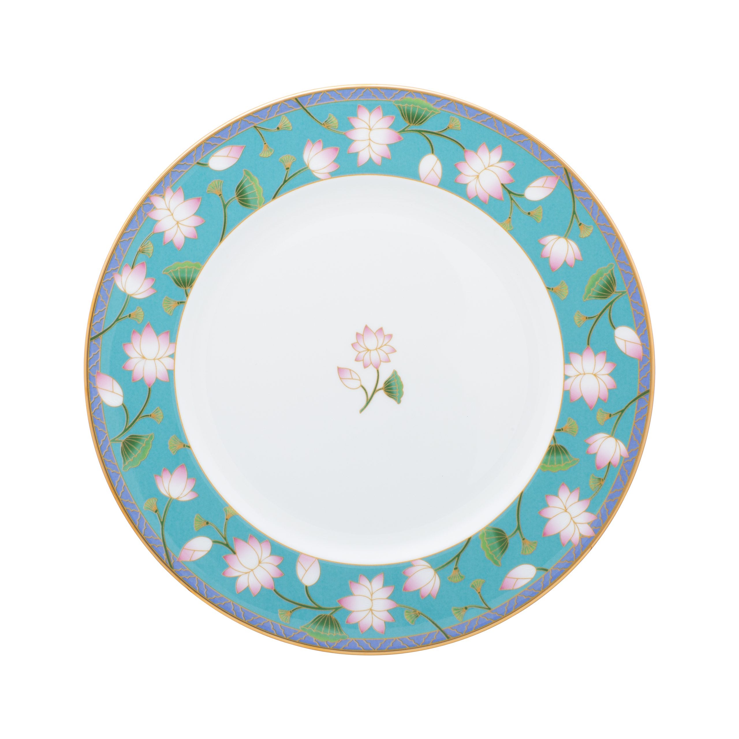 Noritake 96Pcs Dinner & Tea Set for 12 Person - Lotus Fountain