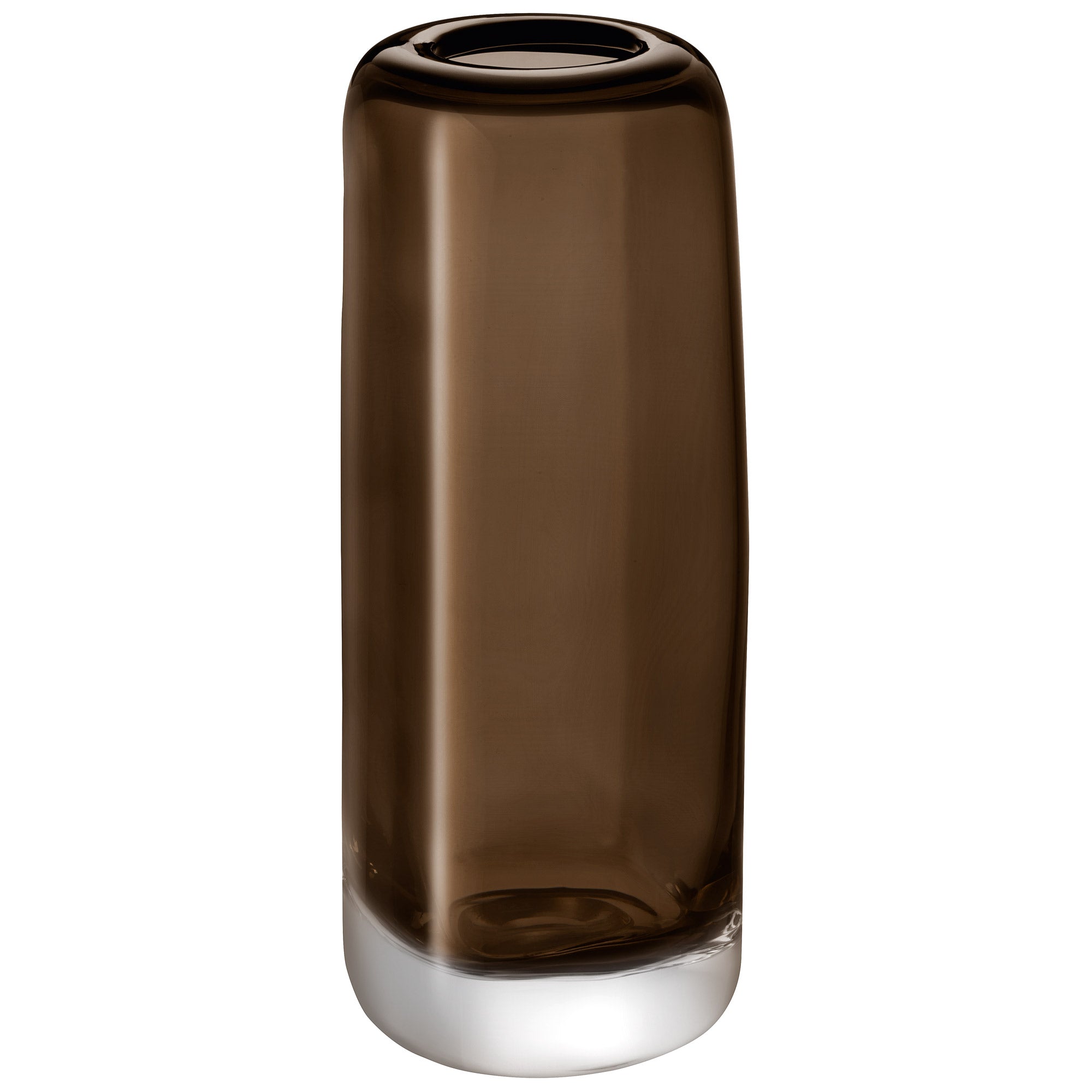 Melt Vase H34cm Mushroom Brown