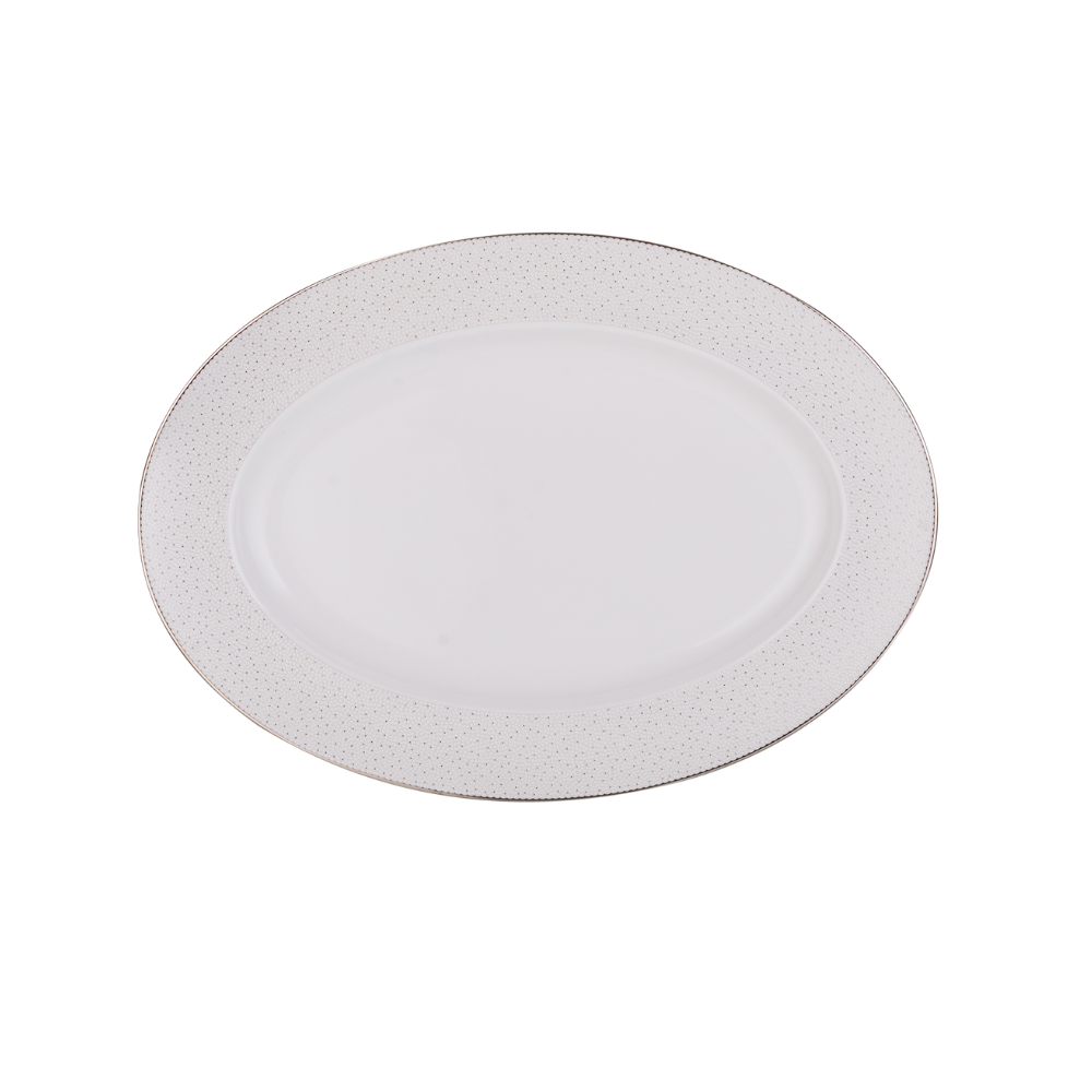 Noritake Oval Platter Medium 36.8cm - Broome Street (Bone China)