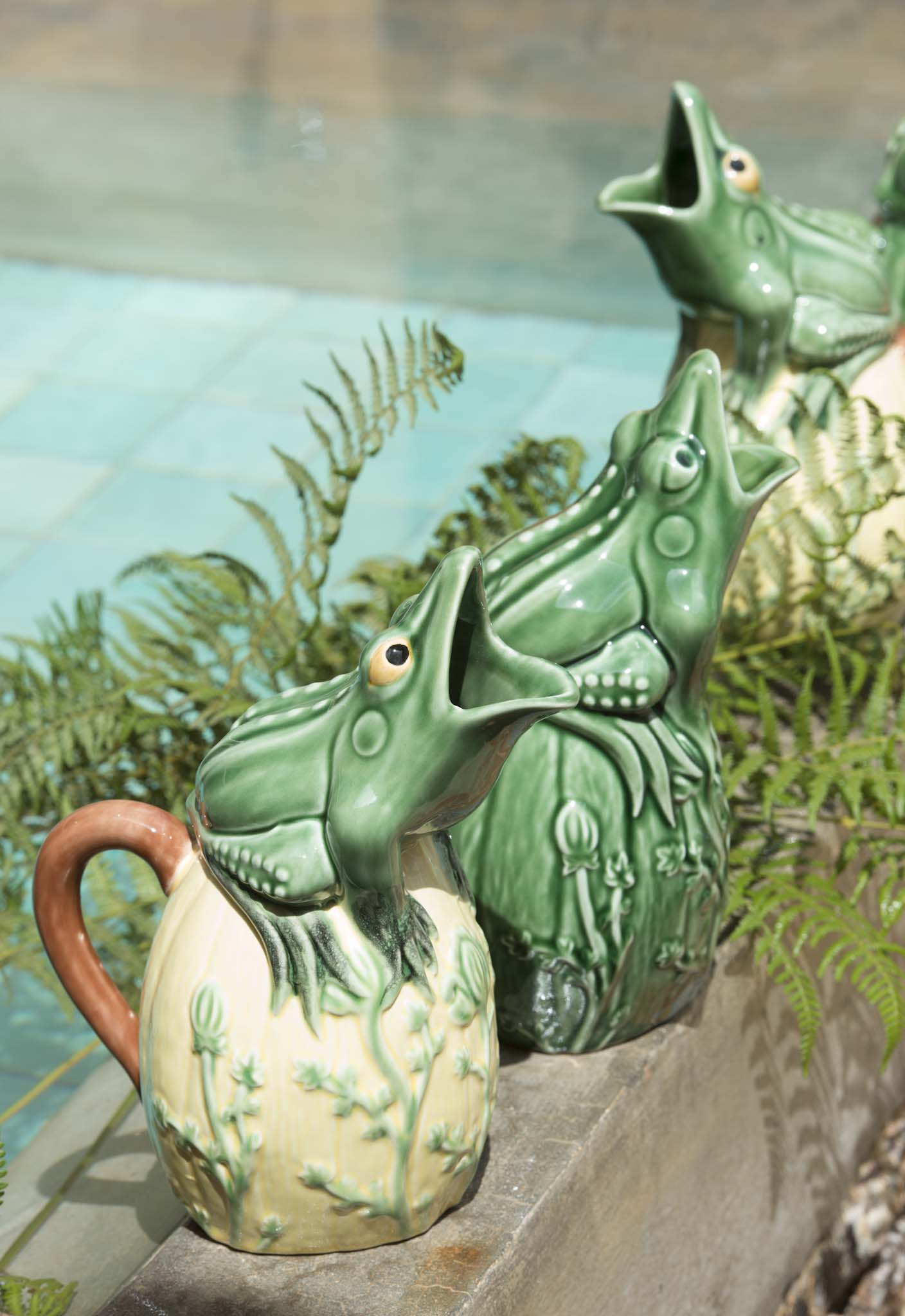 Bordallo Pinheiro Pitcher 1.4L - Frog