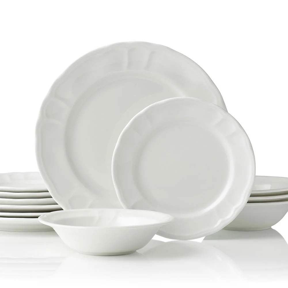 Noritake 12Pcs Dinner Set - Provence White
