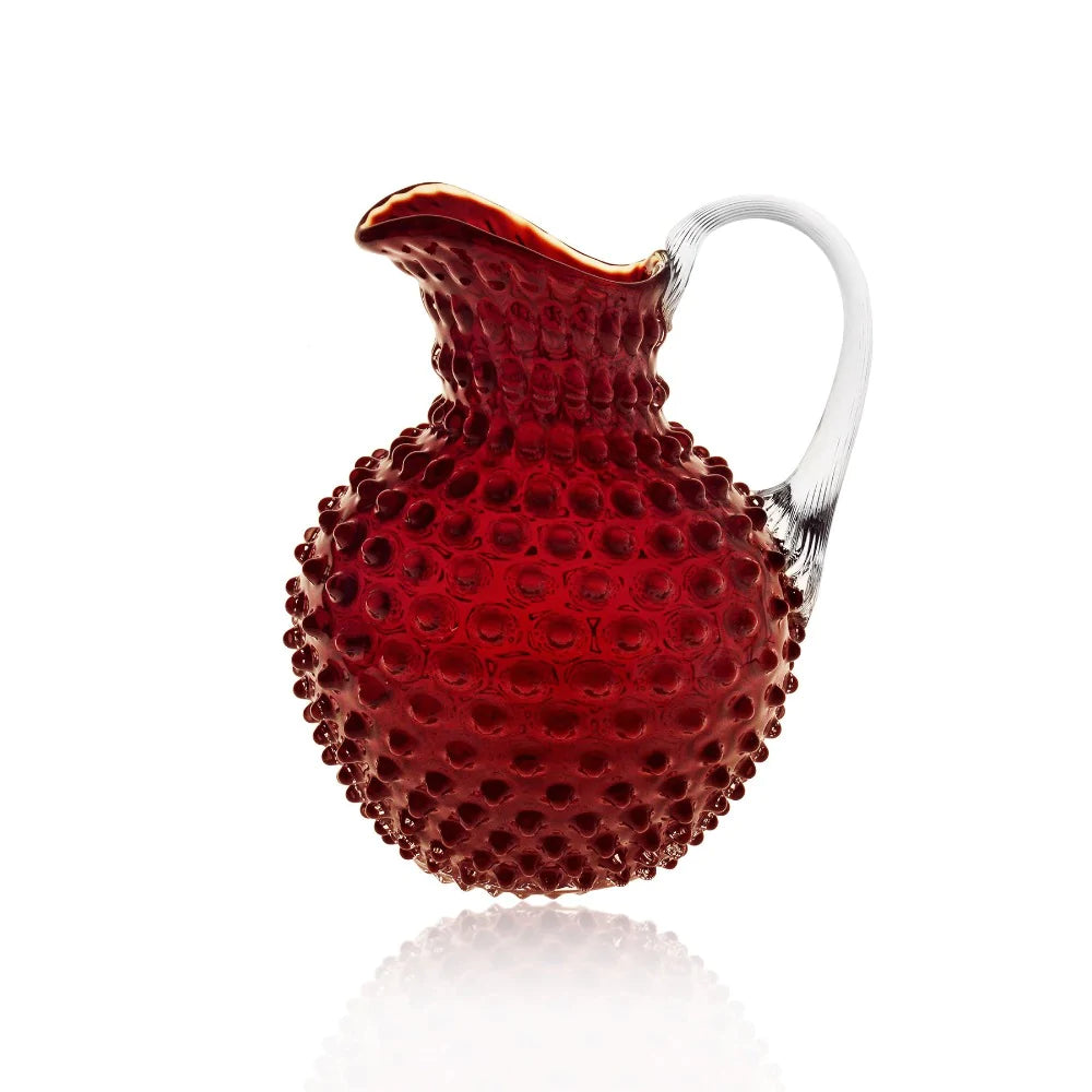 Klimchi Hobnail Jug 2000ML (UNDERLAY GARNET)