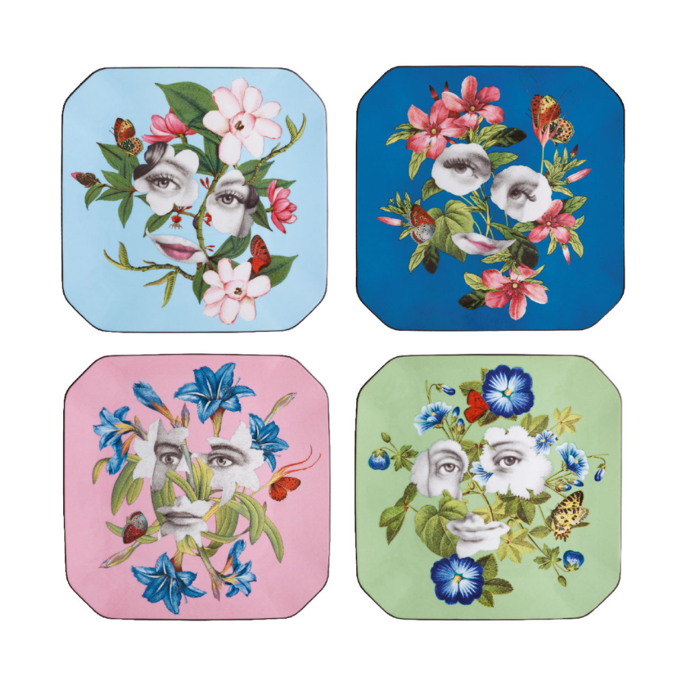 Vista Alegre Set 4 Dessert Plates- FÊTE VOS JEUX