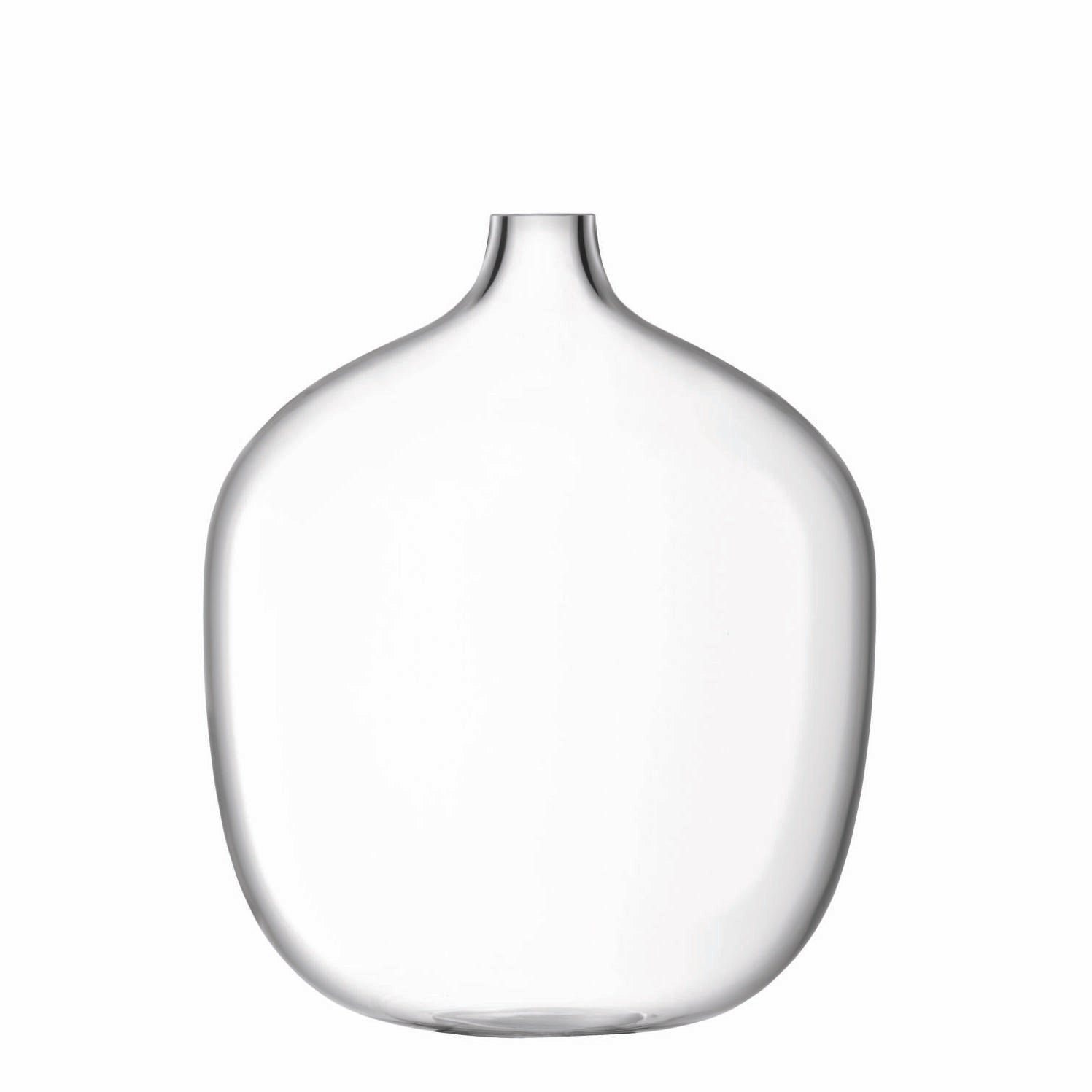 Vessel Vase H35cm Clear