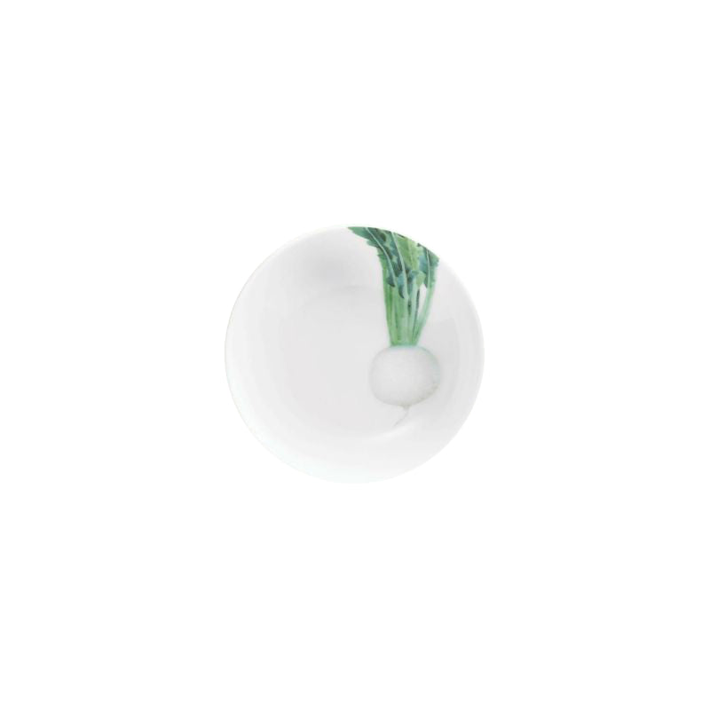 Noritake Plate 9.8Cm-Kyoka Shunsai Radish