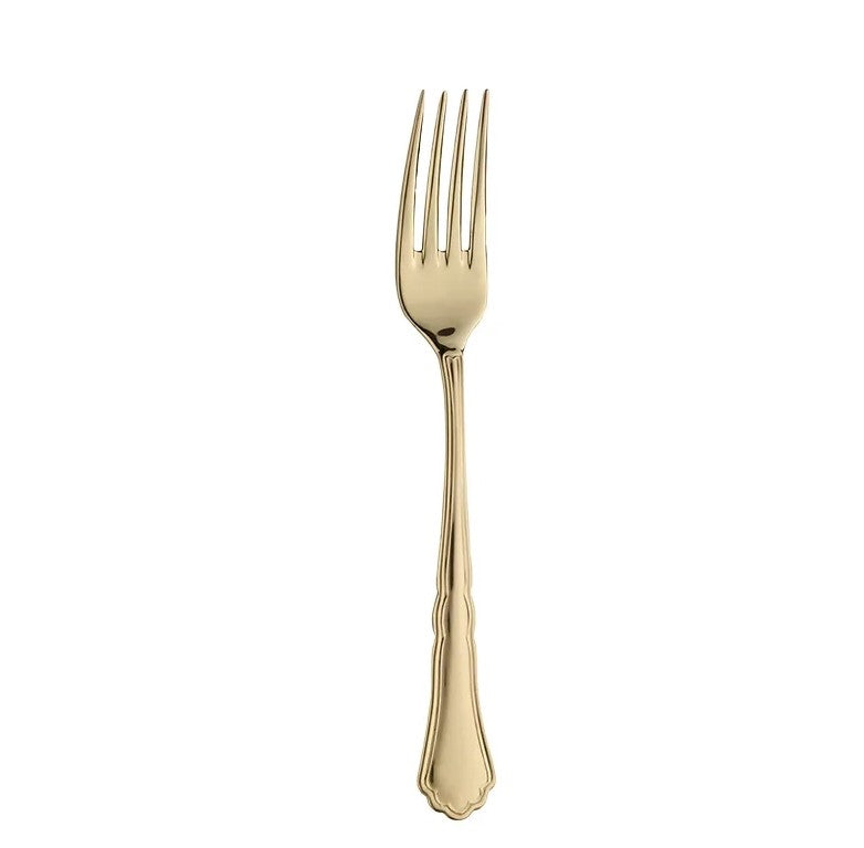Pintinox Serving Fork- Settecento Treasure Gold
