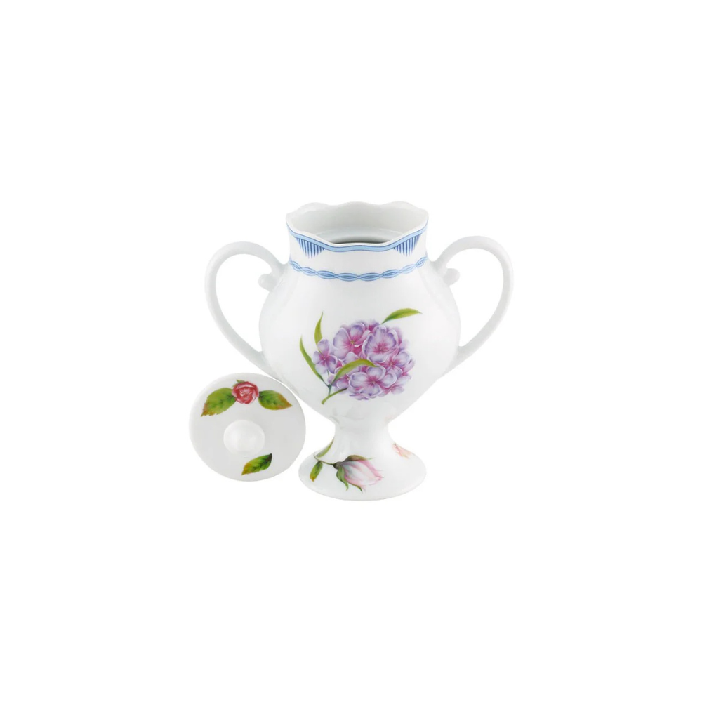 Vista Alegre Sugar Bowl & Milk Jug - Bridgerton