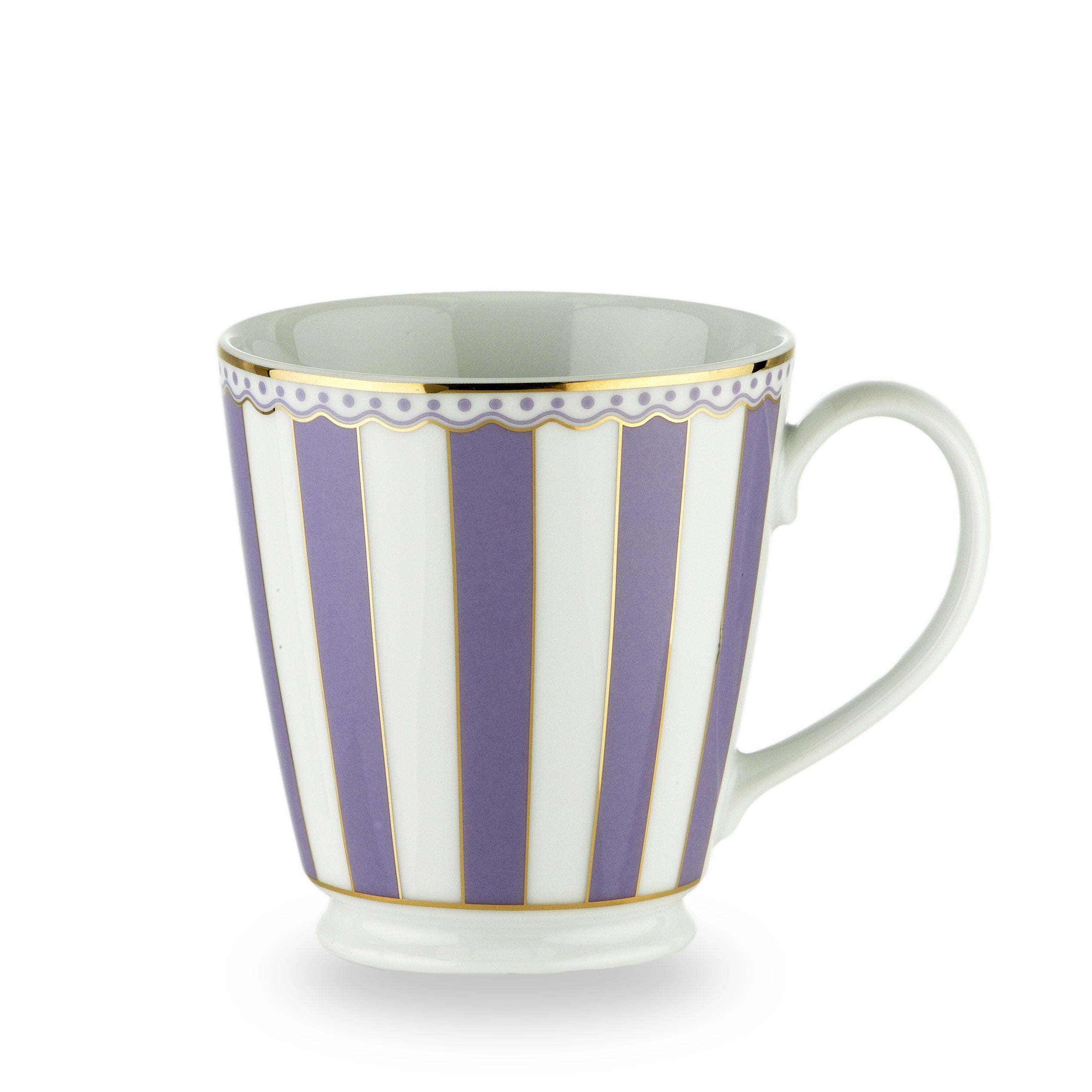 Noritake Carnivale Breakfast Set Lavender W/Gift Box