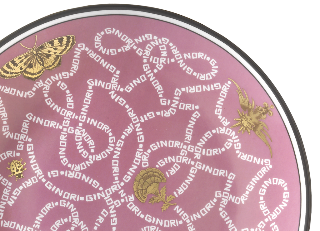 Ginori 1735 Flat Dessert Plate 20.5Cm - Rosa