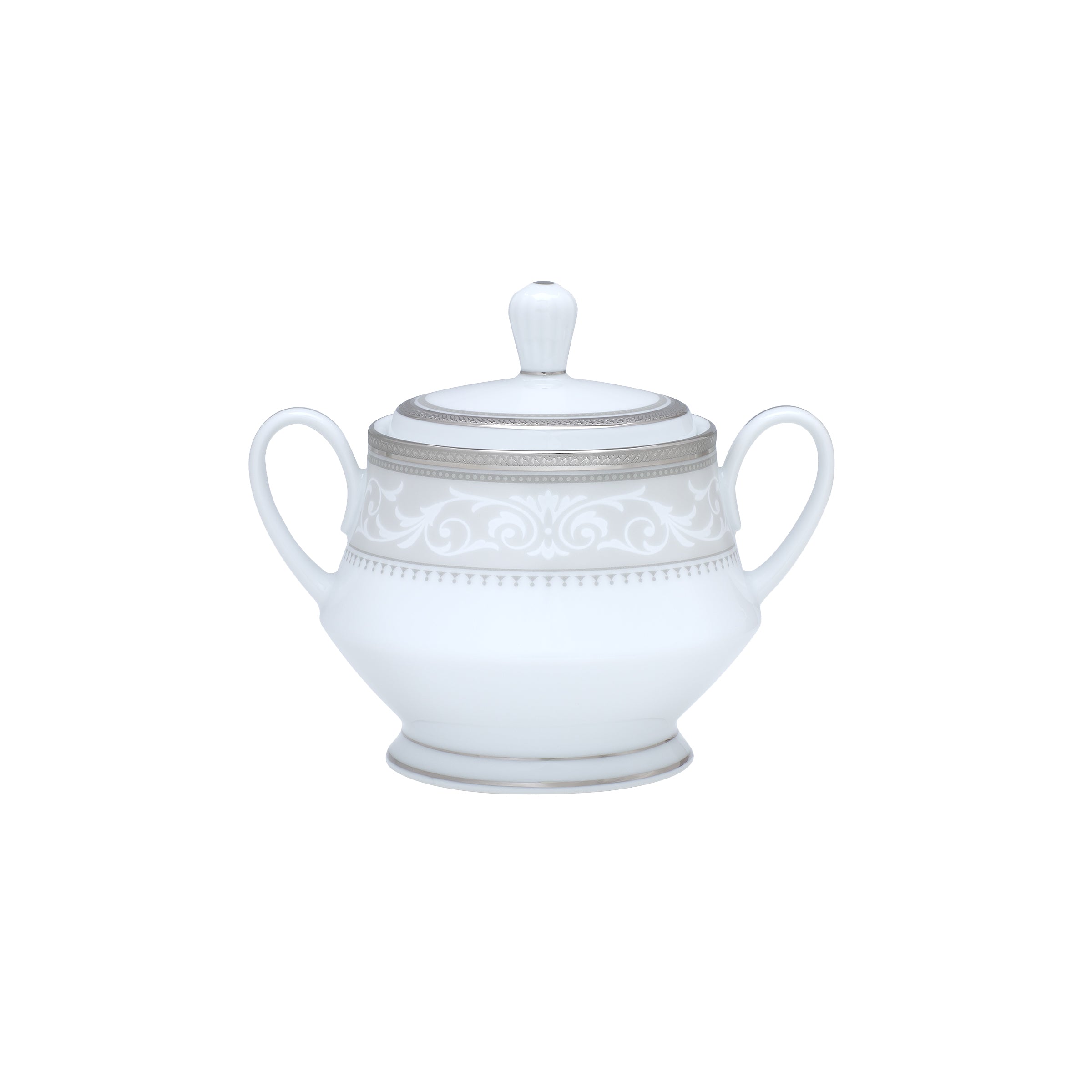 Noritake 47Pcs Dinner & Tea Set for 8 Person  - Glendonald Platinum