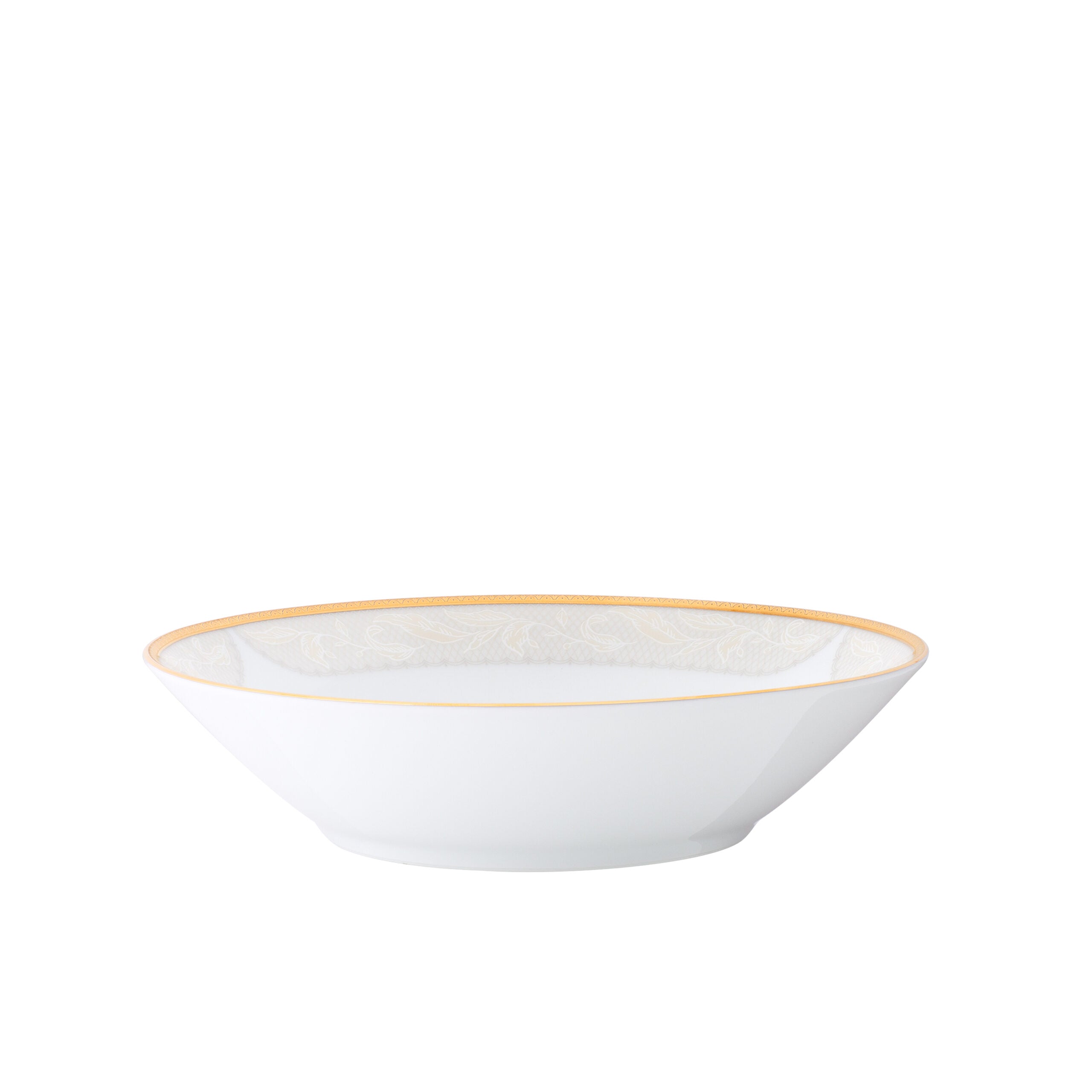 Noritake 96Pcs Dinner & Tea Set for 12 Person - Flanders Gold