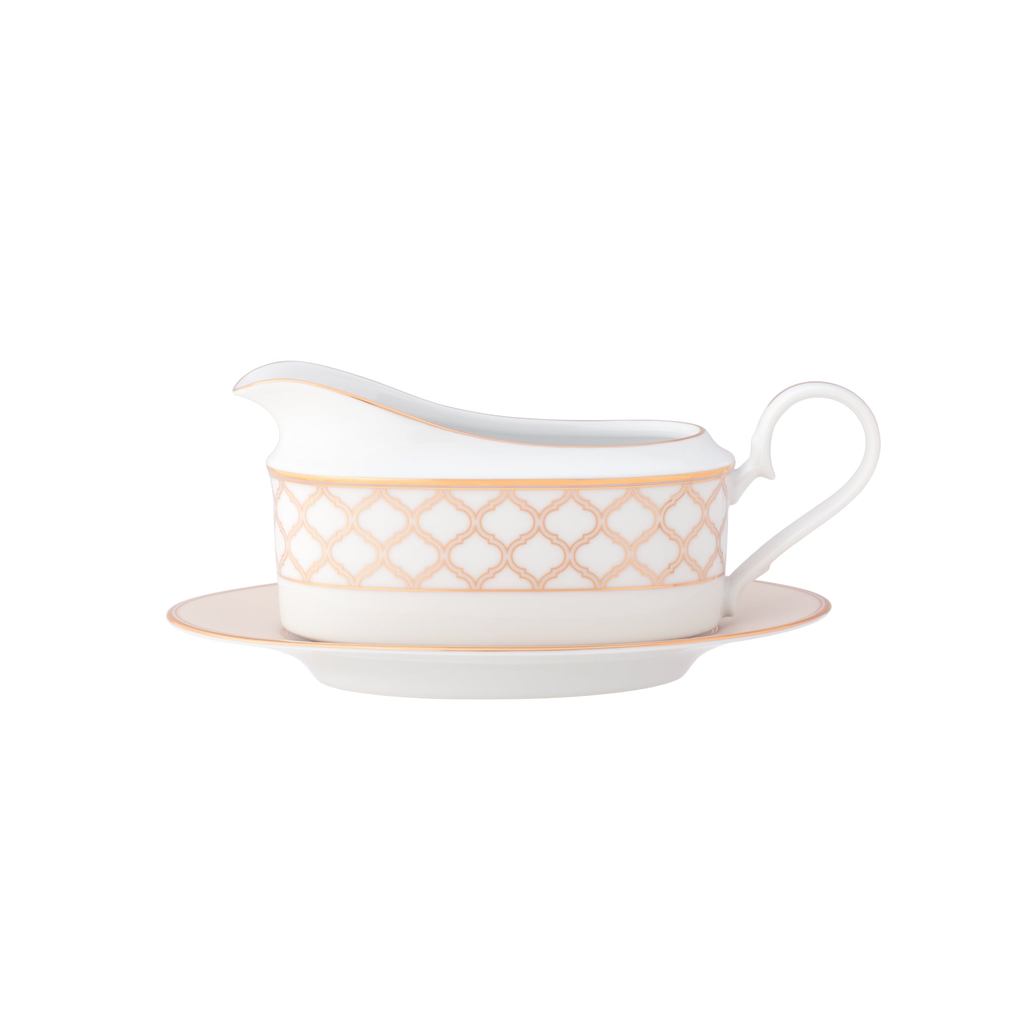 Noritake 96Pcs Dinner & Tea Set For 12 Person - Eternal Palace Gold