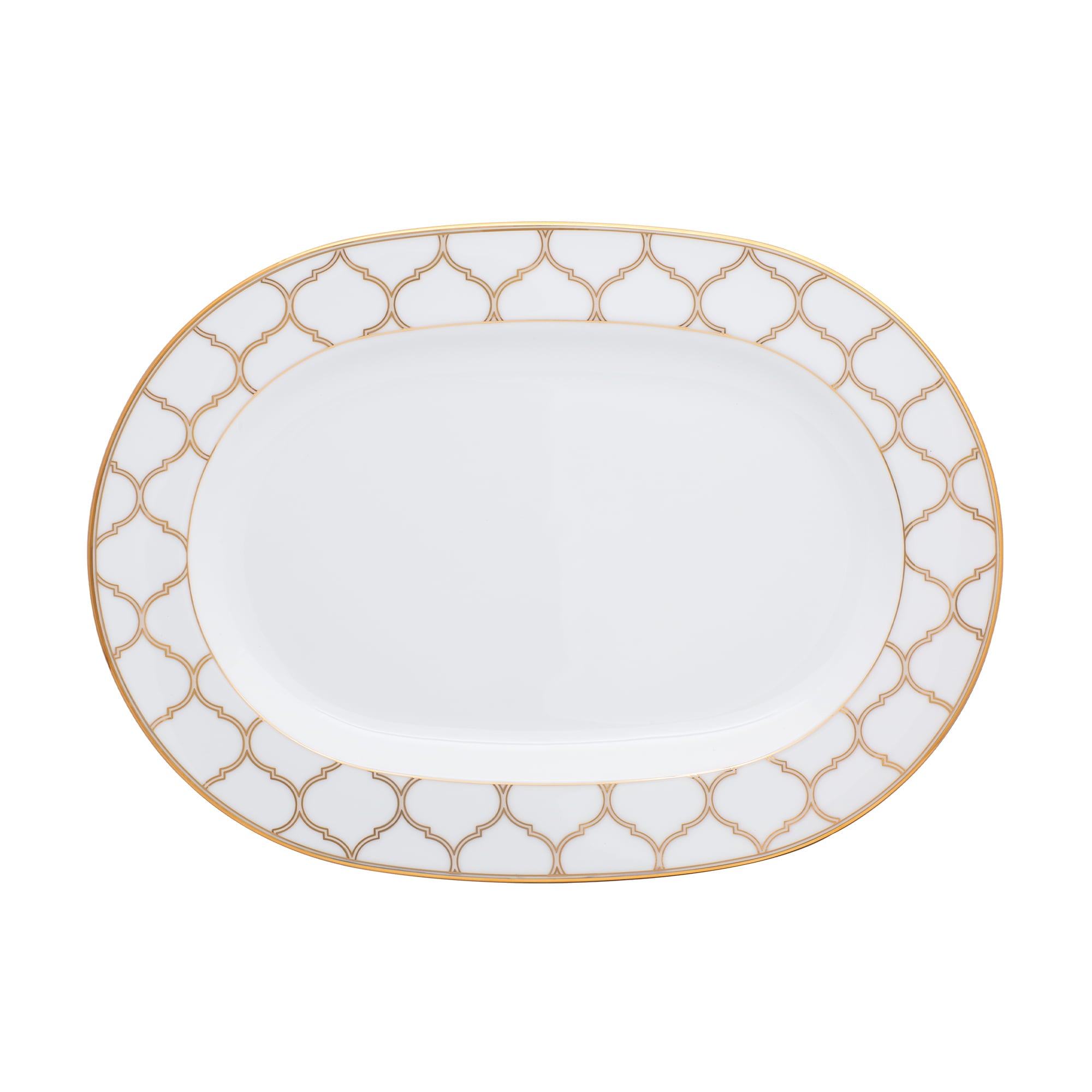 Noritake 96Pcs Dinner & Tea Set For 12 Person - Eternal Palace Gold