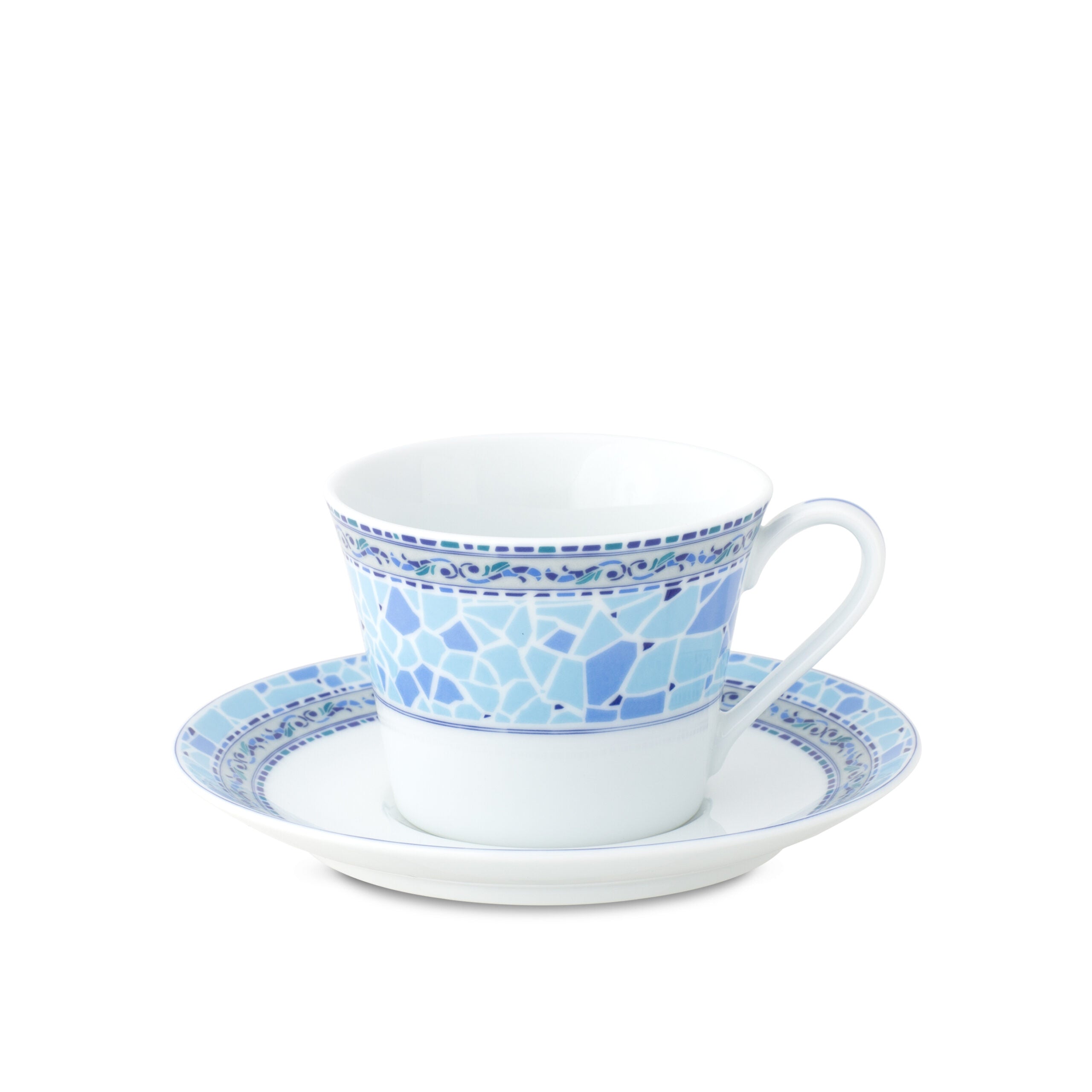 Noritake 96Pcs Dinner & Tea Set for 12 Person - Aegean Dreams