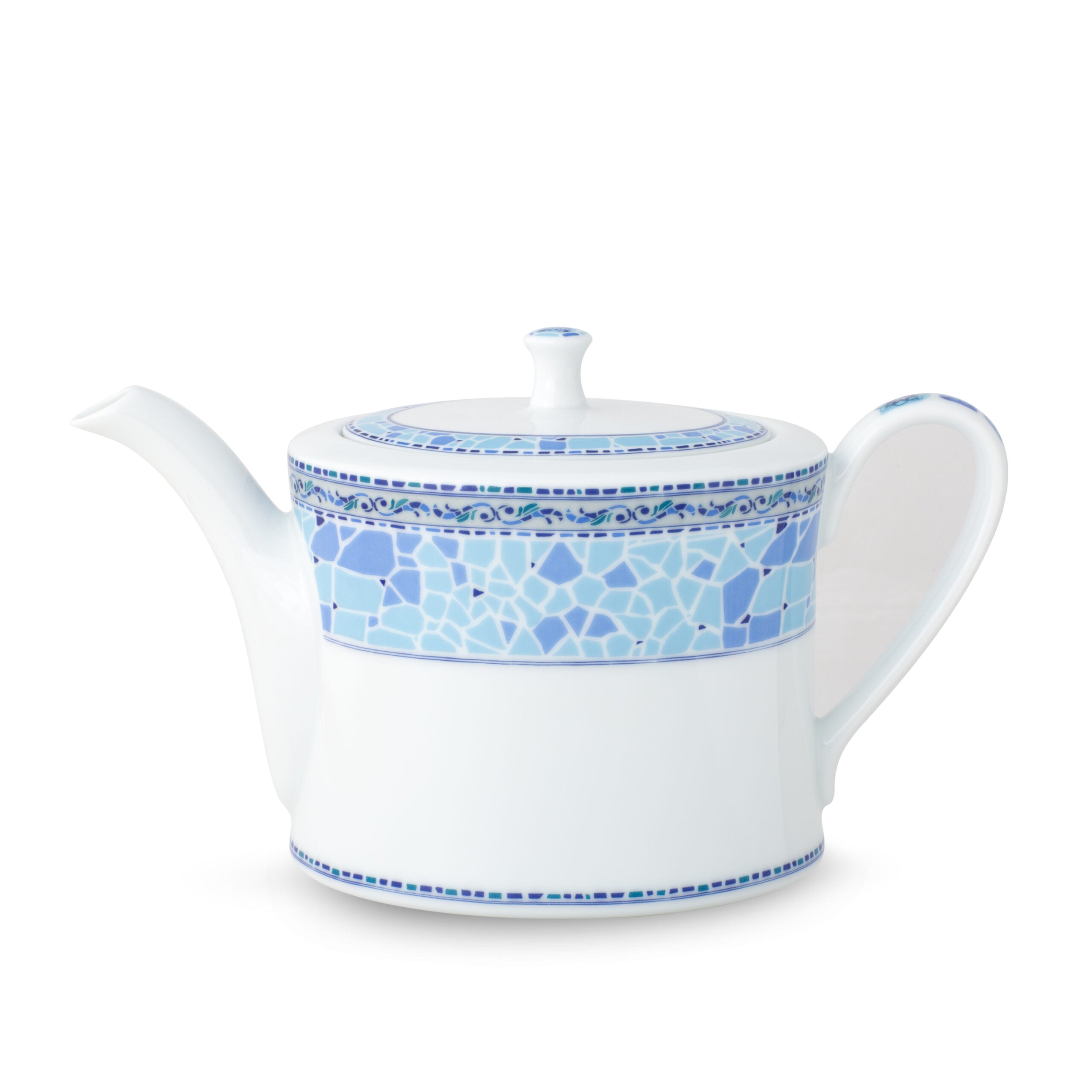 Noritake 96Pcs Dinner & Tea Set for 12 Person - Aegean Dreams