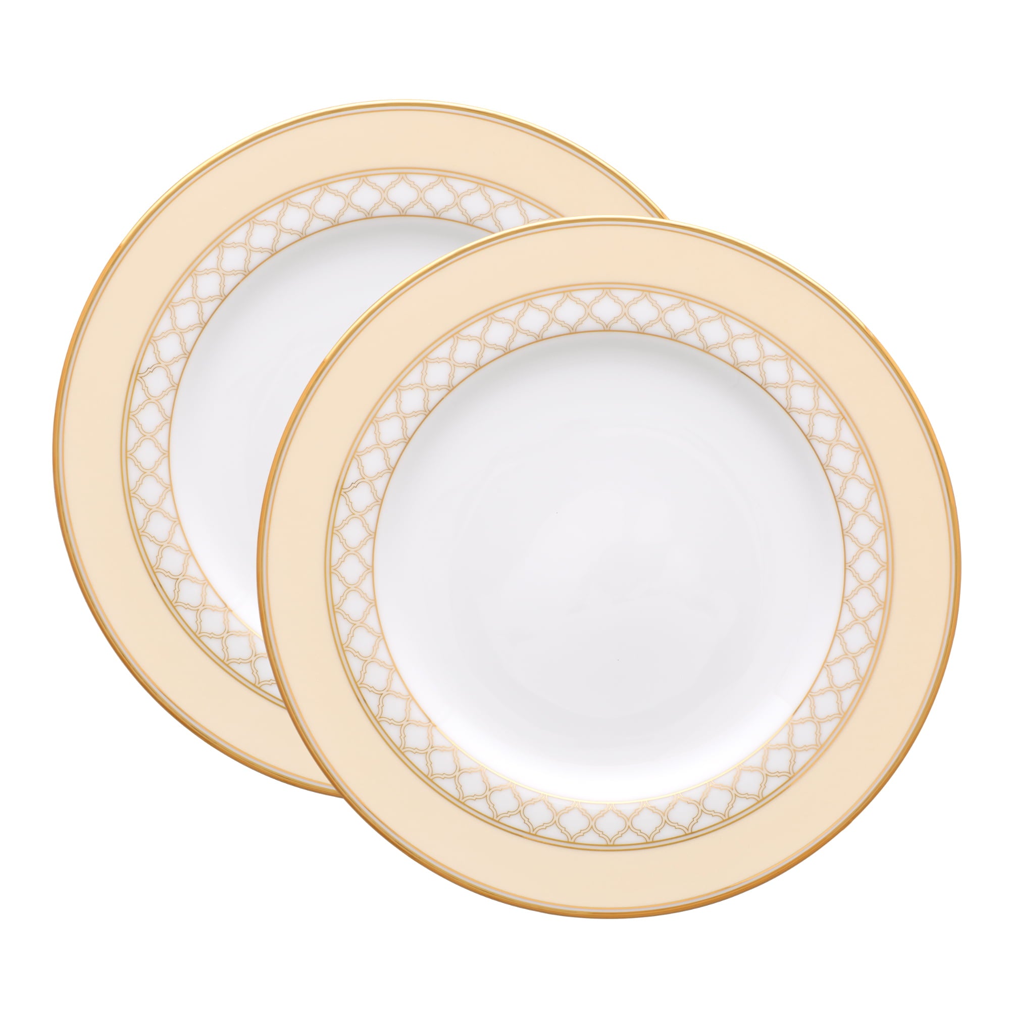 Noritake 2Pc Cake Plate 21Cm - Eternal Palace Carmel