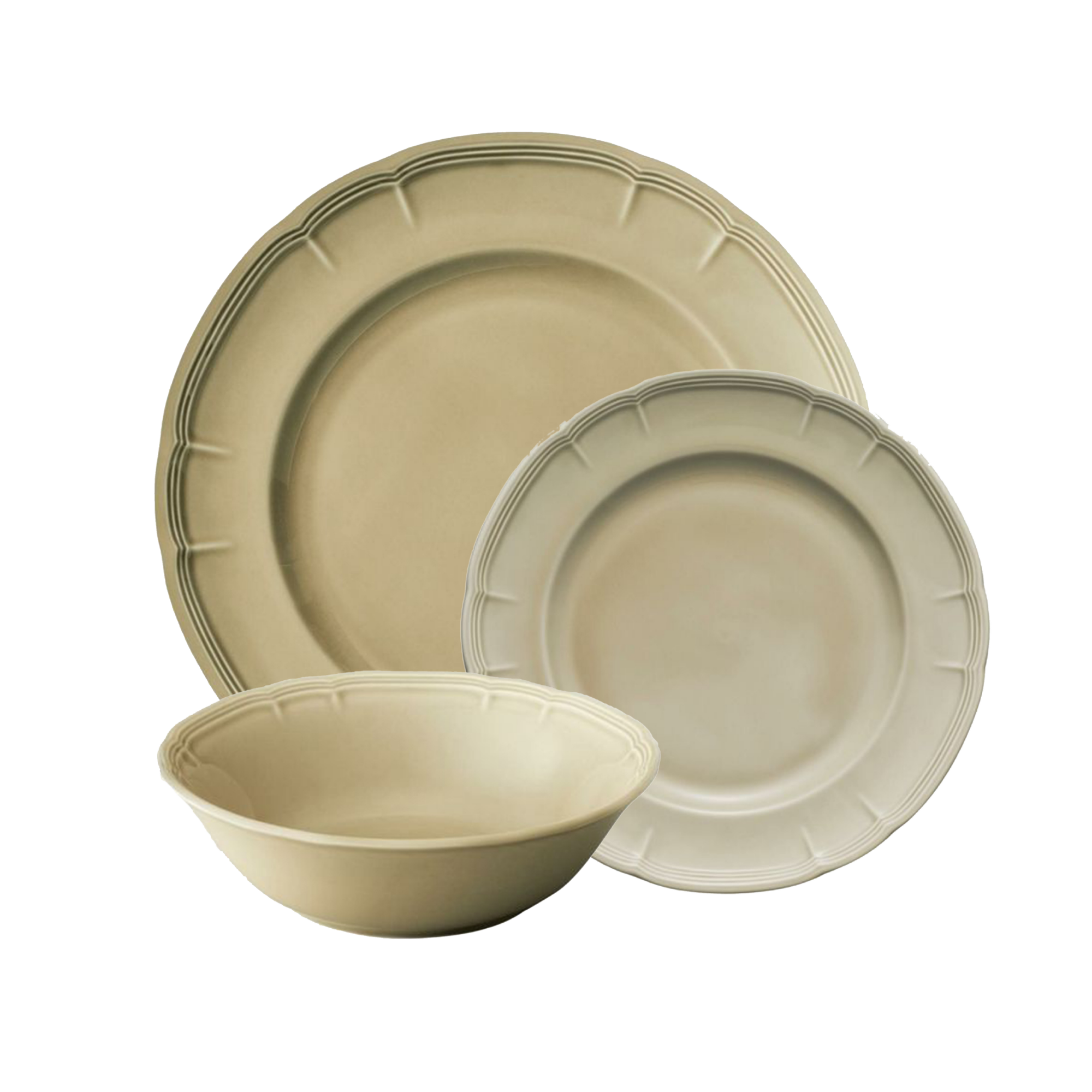 Noritake 12Pcs Dinner Set for 4 person - Proposal Taupe