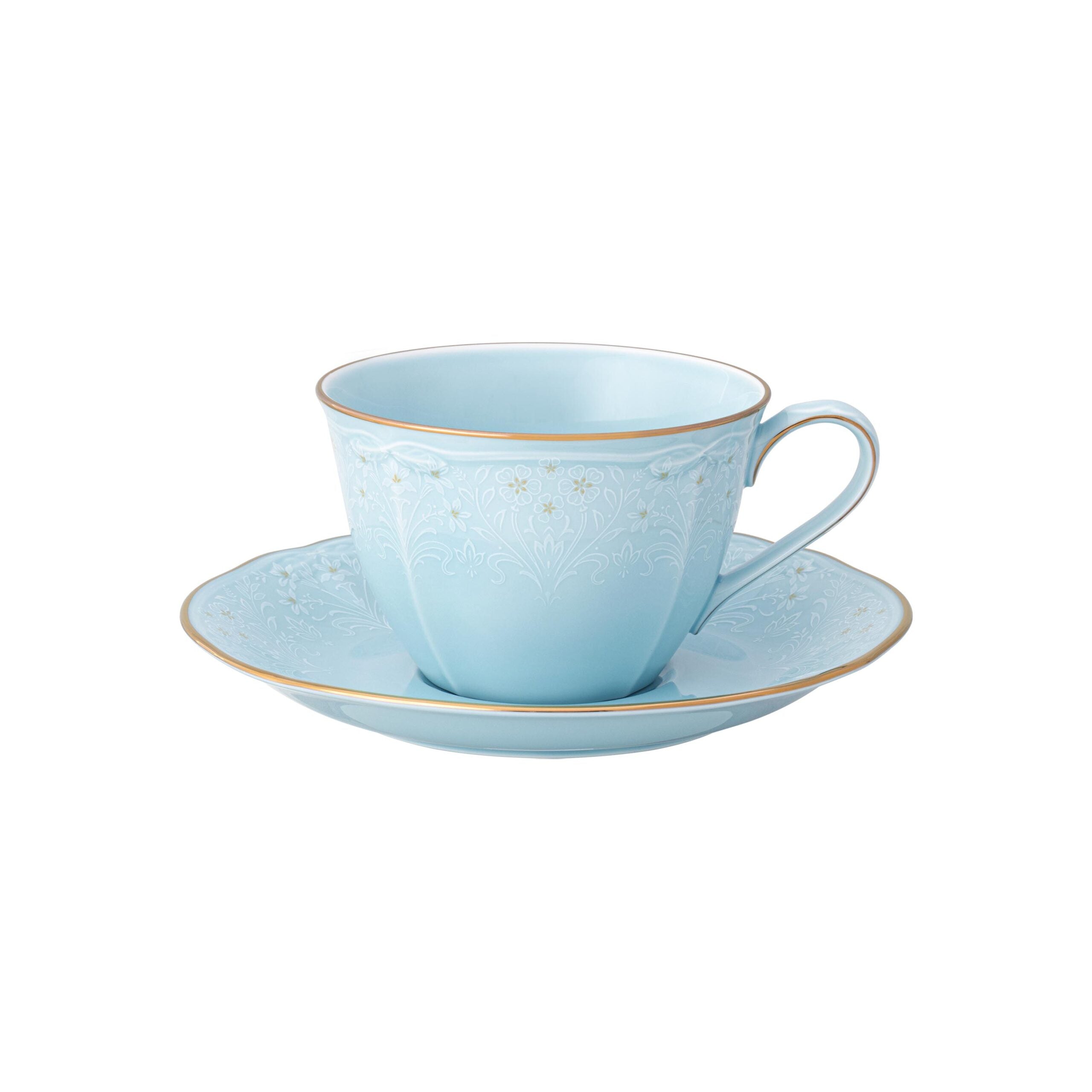 Noritake 47Pcs Dinner & Tea Set for 8 Person - Morning Bouquet