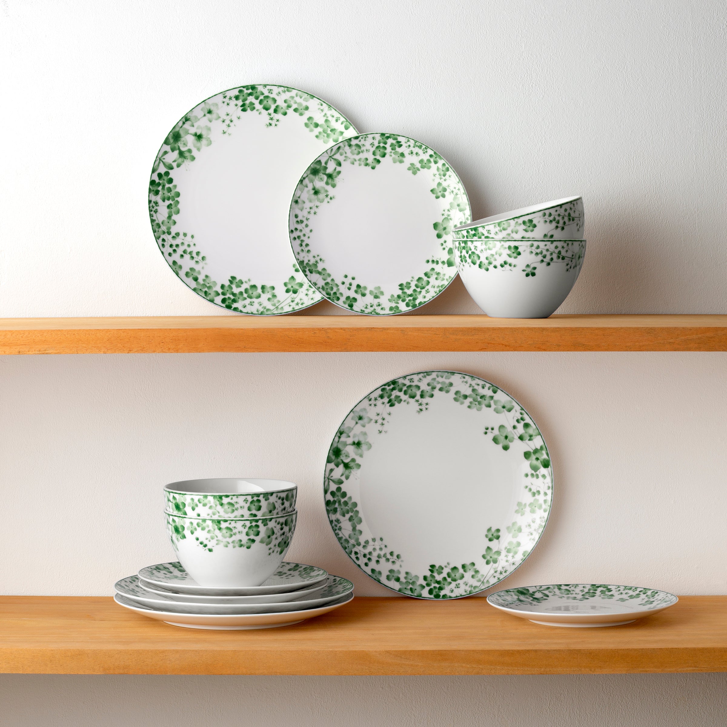 Noritake 4Pc Place Setting-Bloomington Road Green