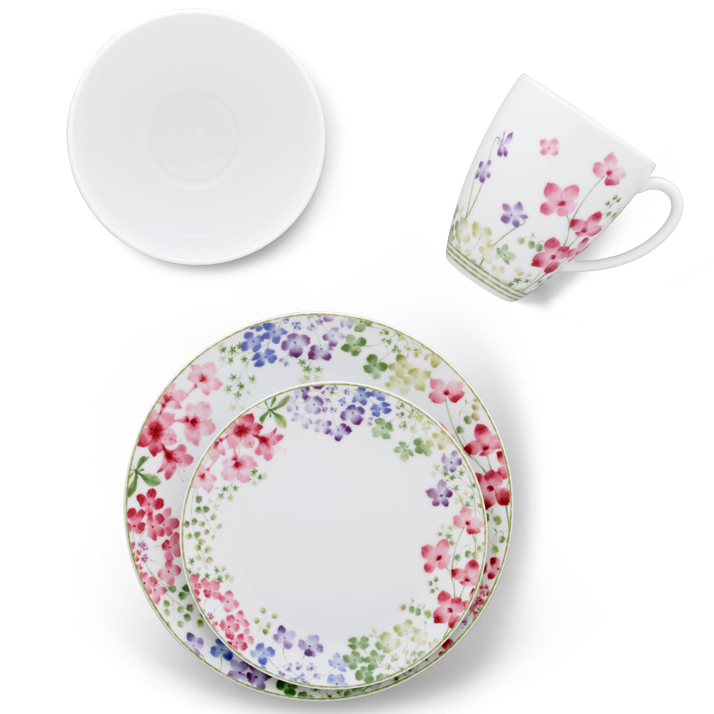 Noritake 4Pc Place Setting-Bloomington Road Colorful