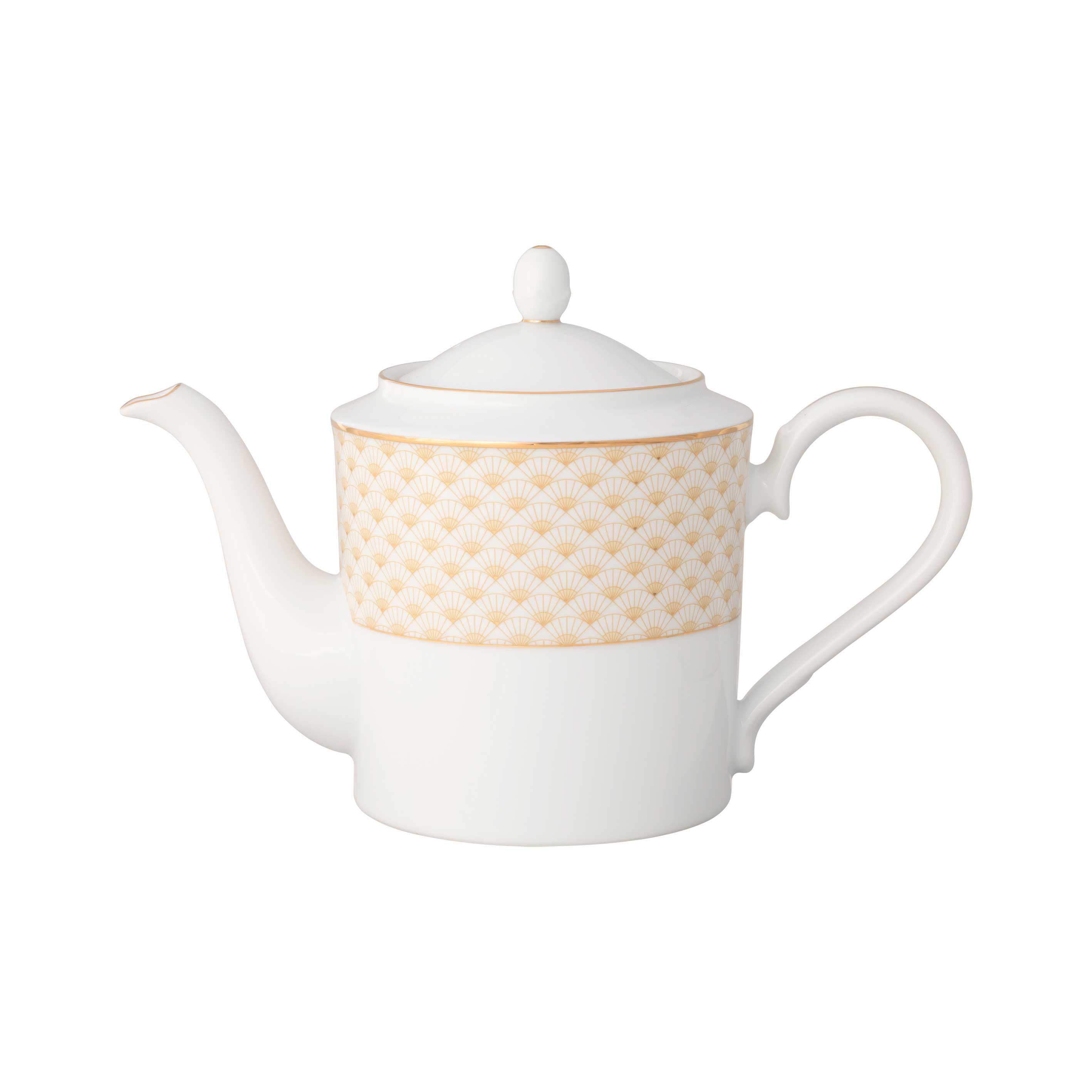 Noritake 96Pcs Dinner & Tea Set for 12 Person - Trocodero Gold