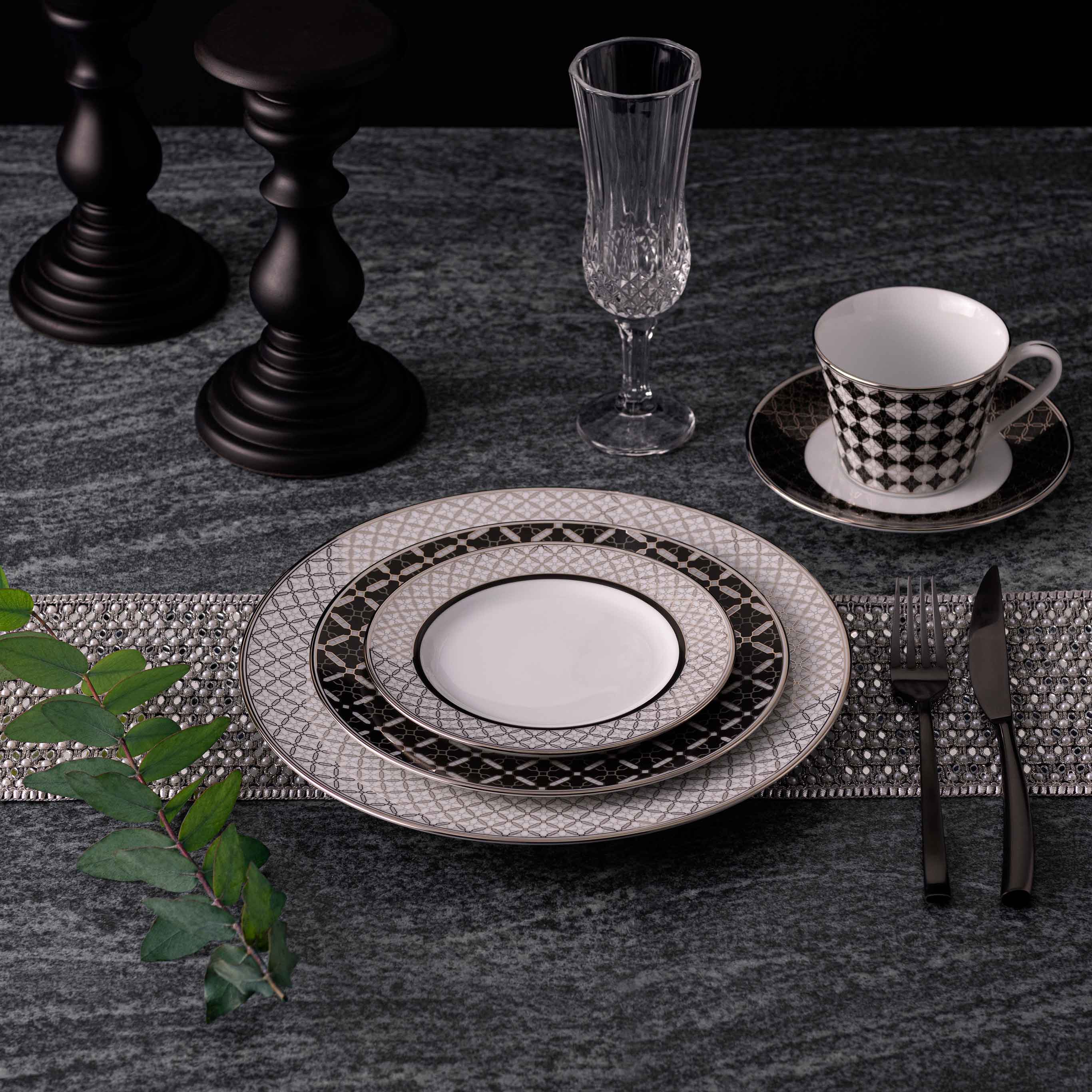 Noritake 47Pcs Dinner & Tea Set for 8 Person – City Table