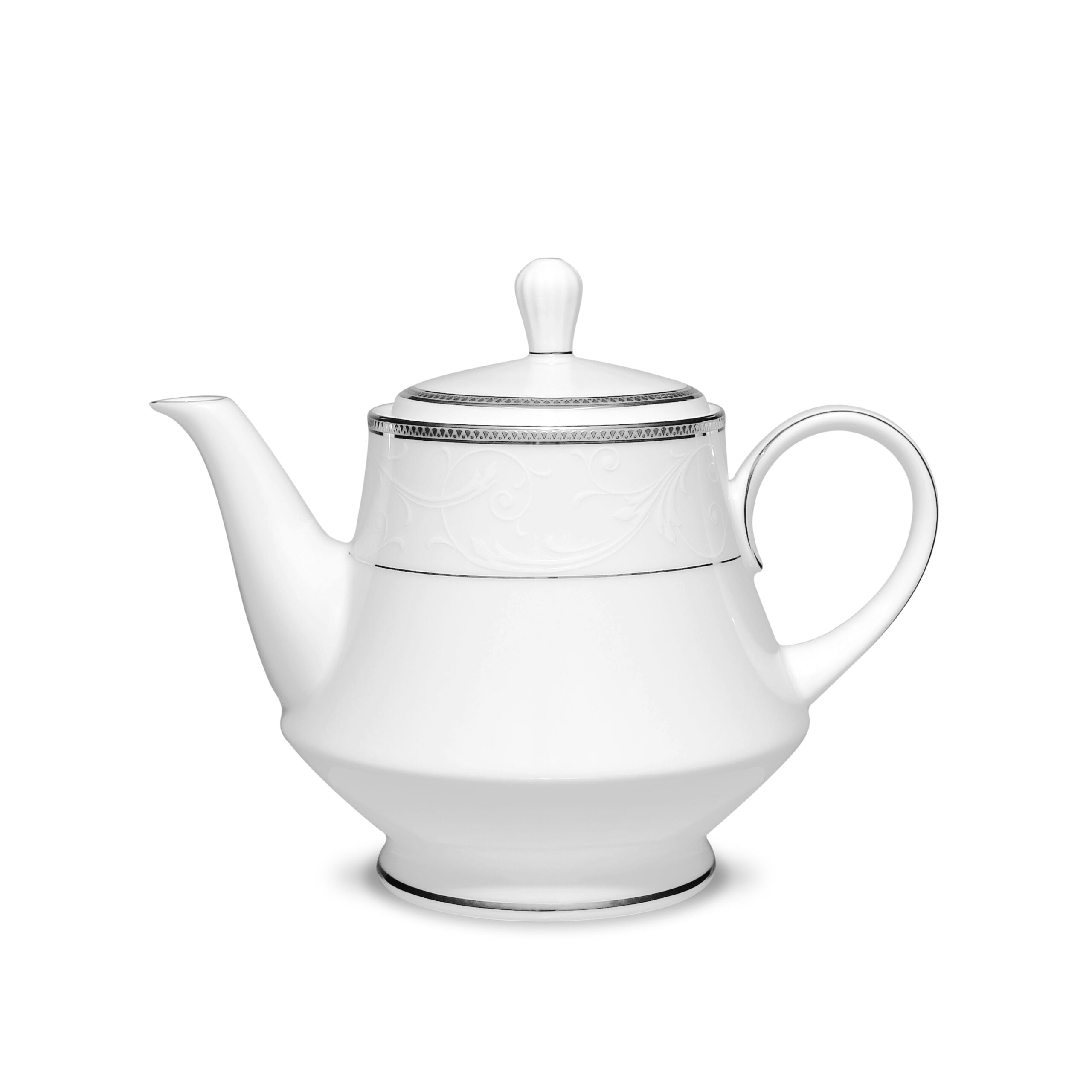 Noritake 96Pcs Dinner & Tea Set for 12 Person - Regina Platinum