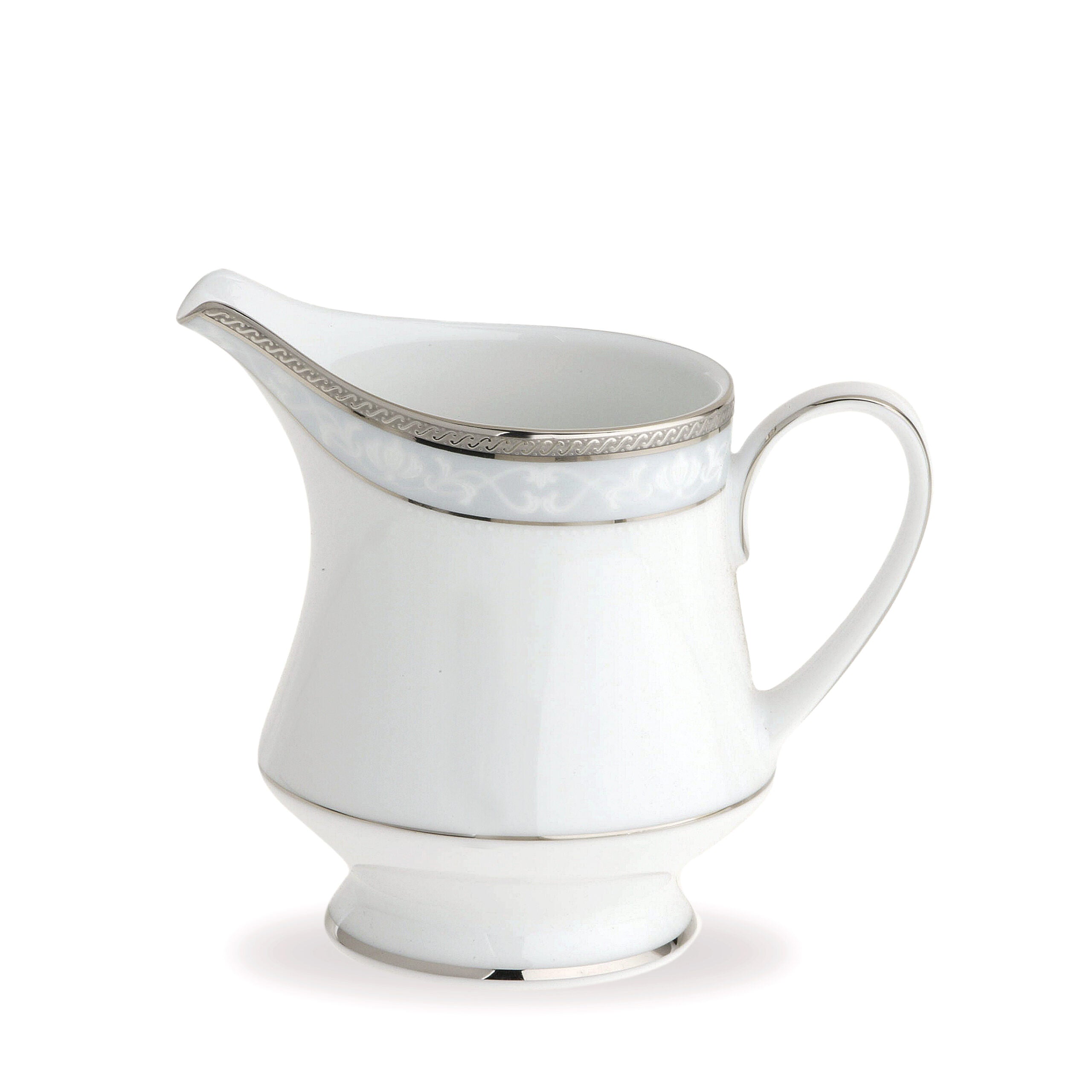 Noritake 96Pcs Dinner & Tea Set For 12 Persons - Hampshire Platinum