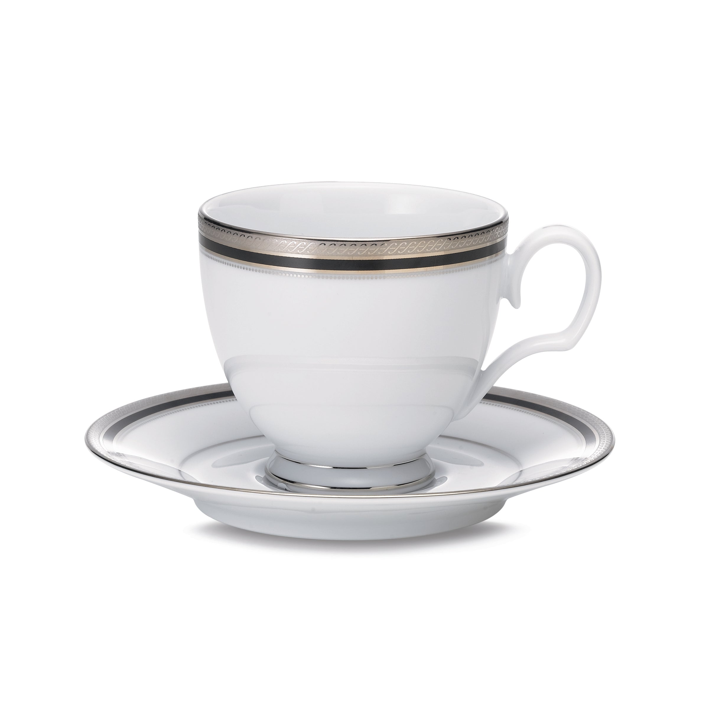 Noritake 47Pcs Dinner & Tea Set for 8 Person – Austin Platinum