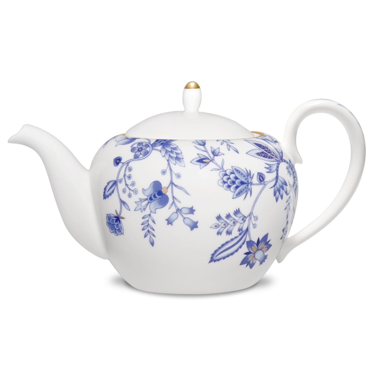 Noritake 6Pcs Tea for Two Set w/Gift Box - Blue Sorrentino