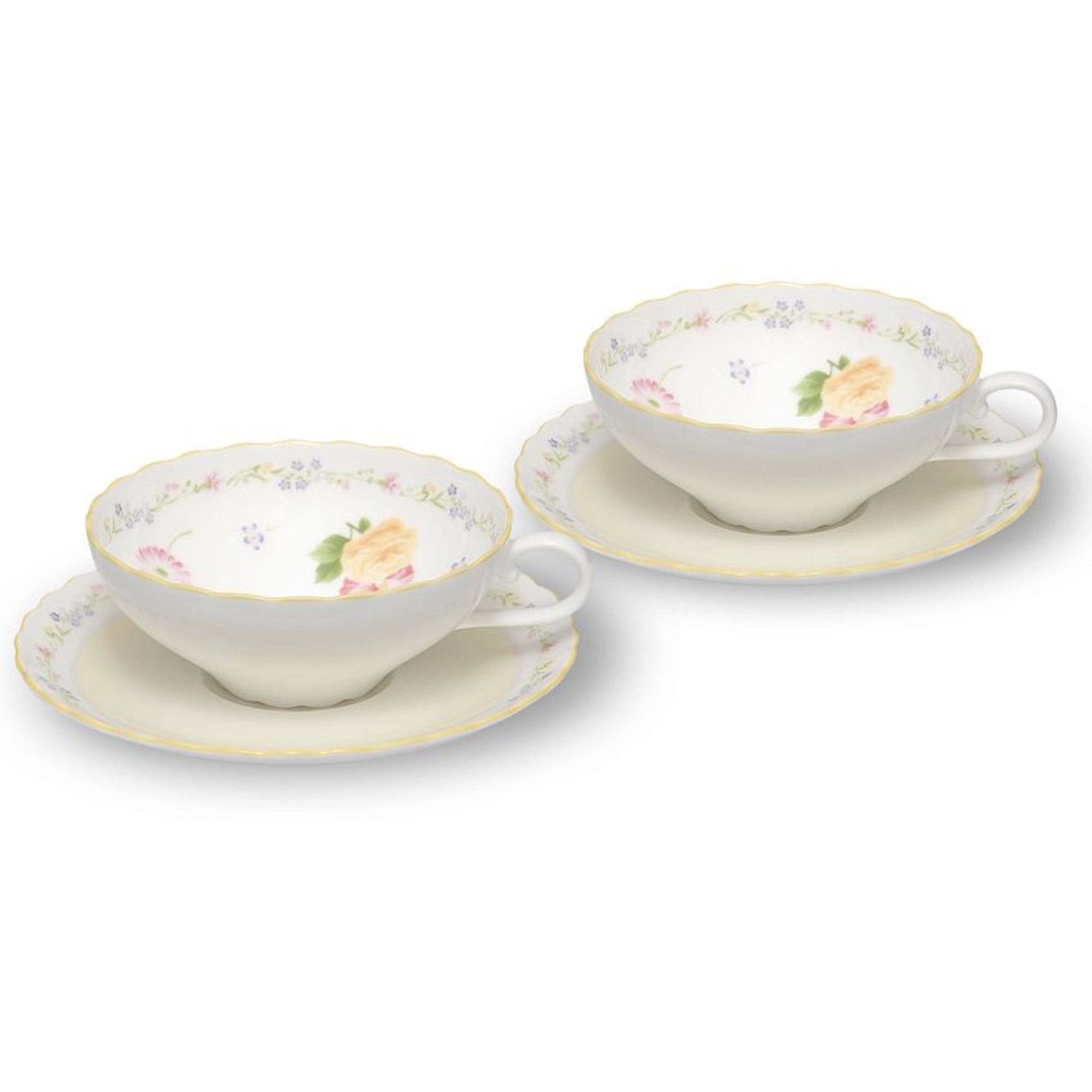 Noritake 6pcs Tea for two Set - Juene Fleur