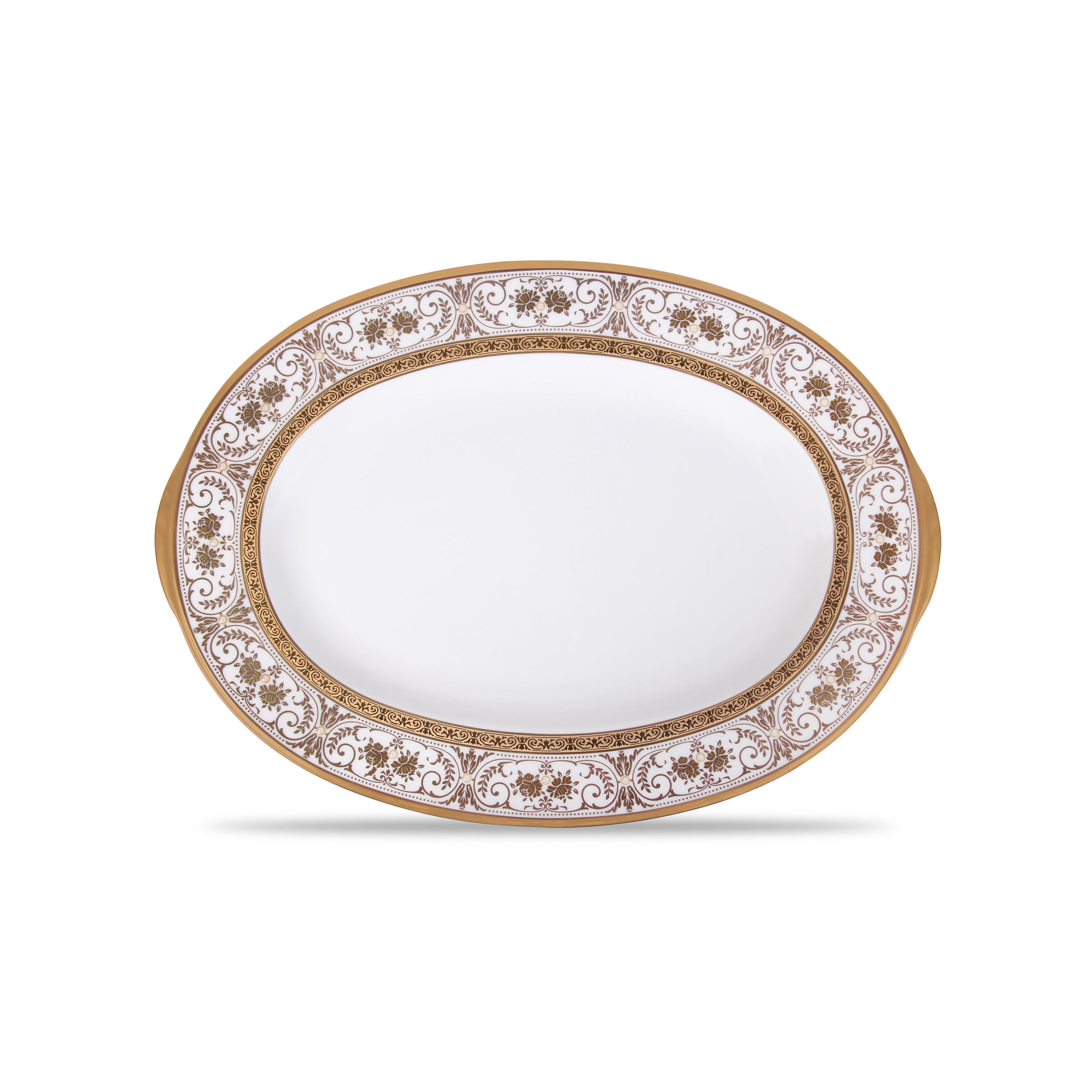 Noritake 96 Pcs Dinner & Tea Set for 12 Person - Georgian Palace