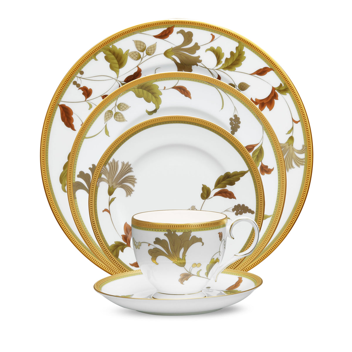Noritake 96Pcs Dinner & Tea Set for 12 Person - Islay