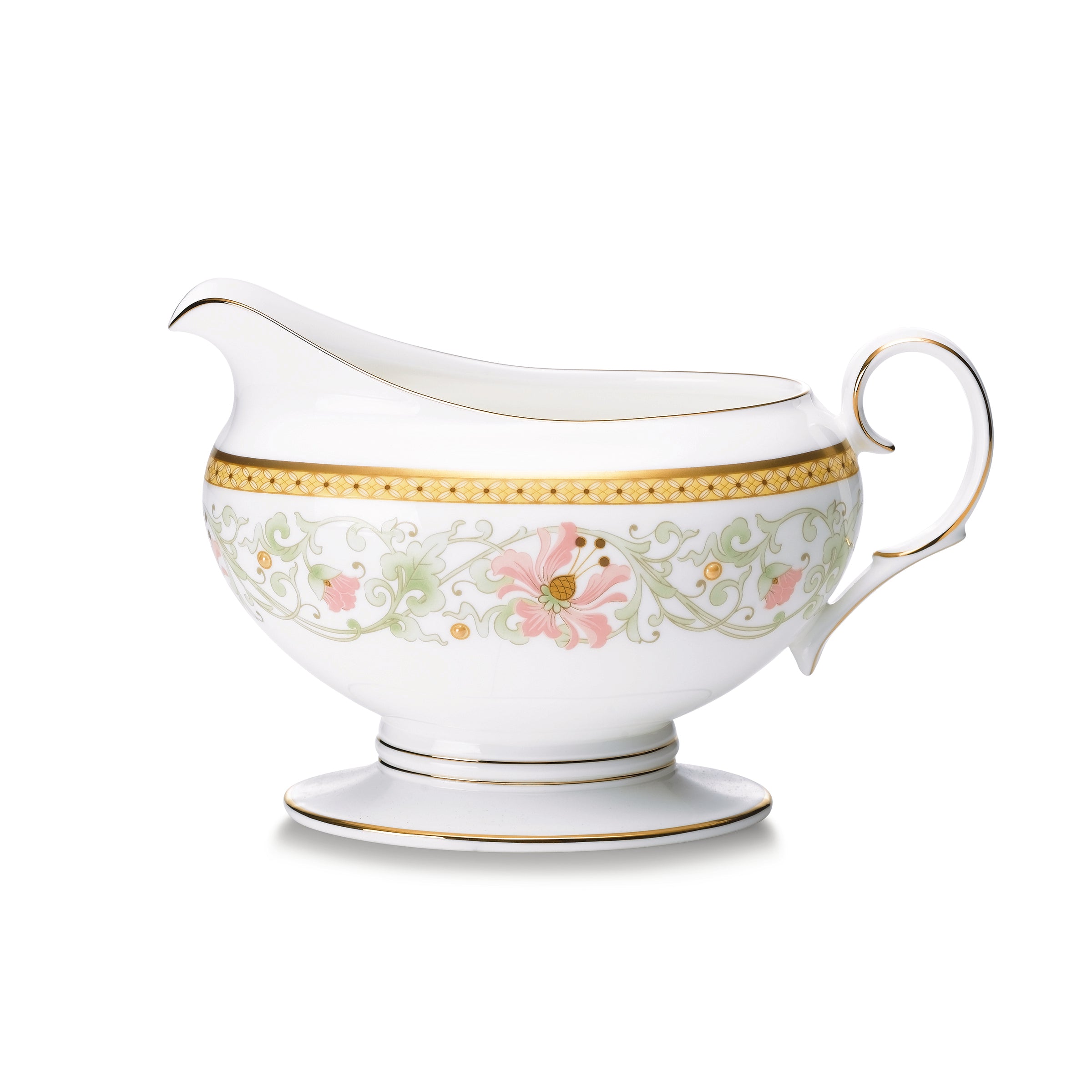 Noritake 96Pcs Dinner & Tea Set for 12 Person - Blooming Splendor