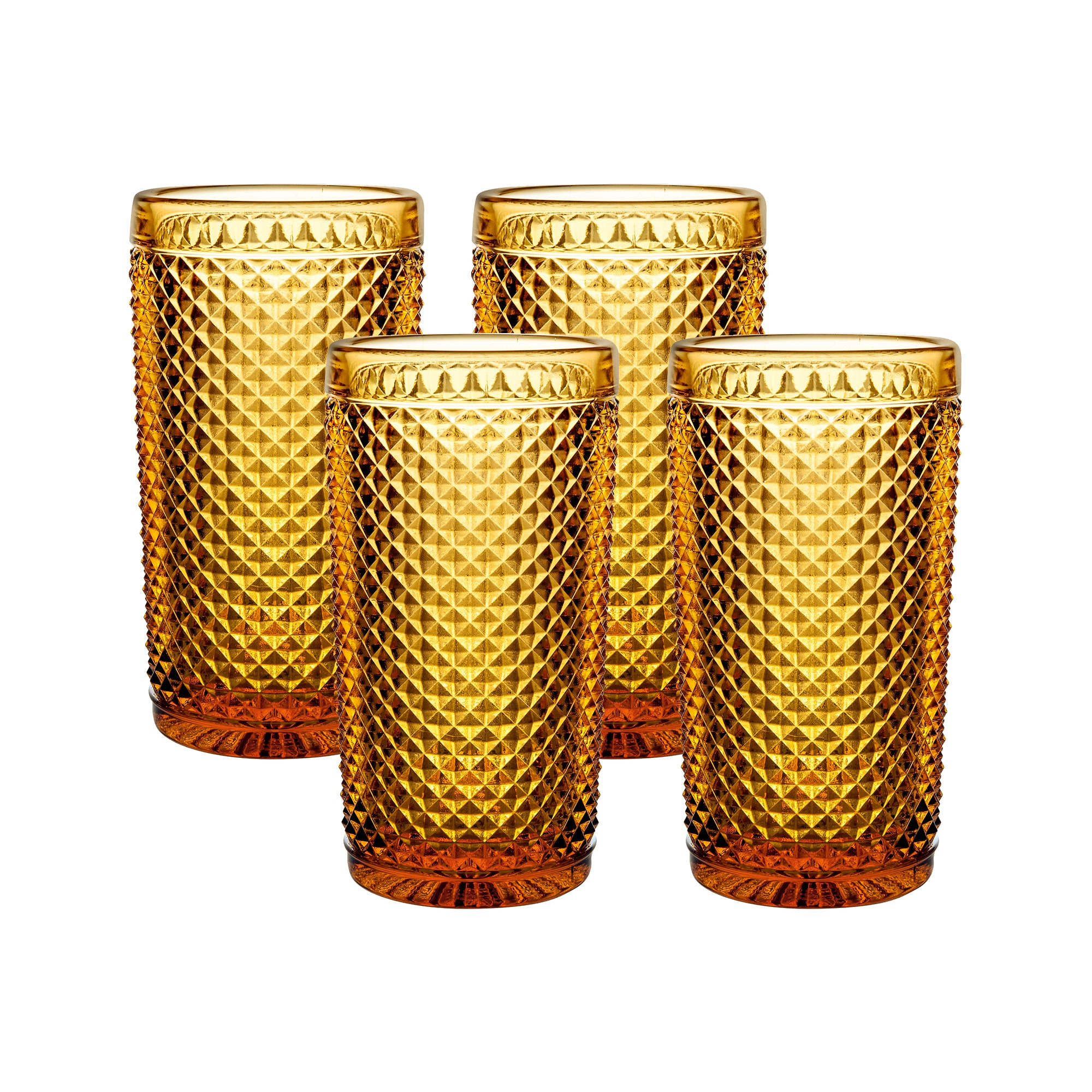 Vista Alegre 4Pcs Highballs - Bicos Ambar