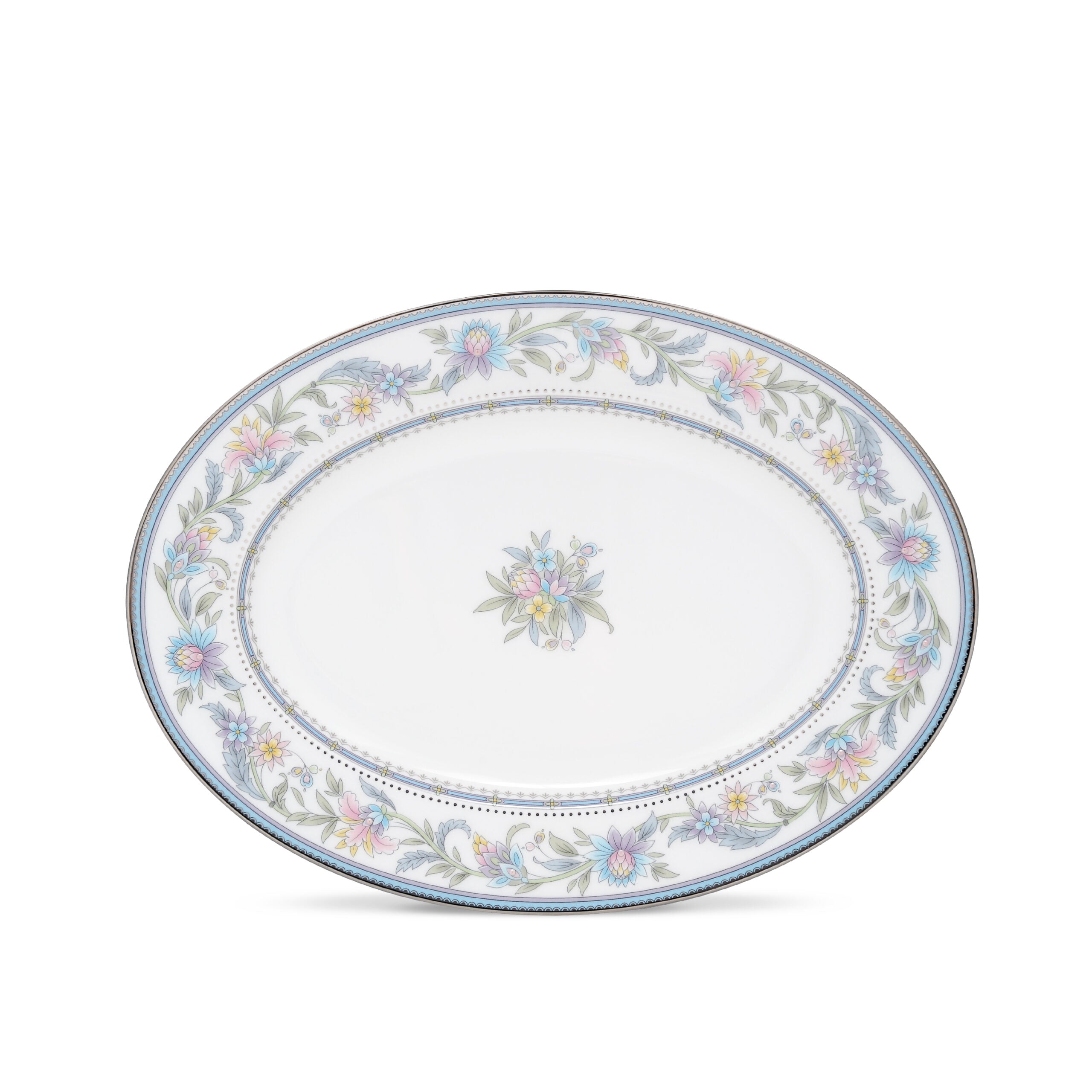 Noritake 47Pcs Dinner & Tea Set for 8 Person - Jardin Fleuri