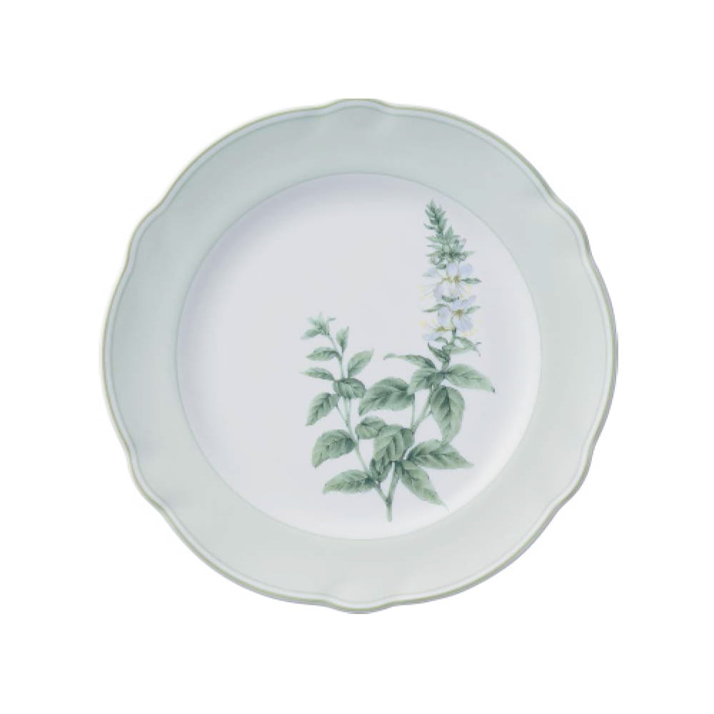 SALAD PLATE - ENGLISH HERBS