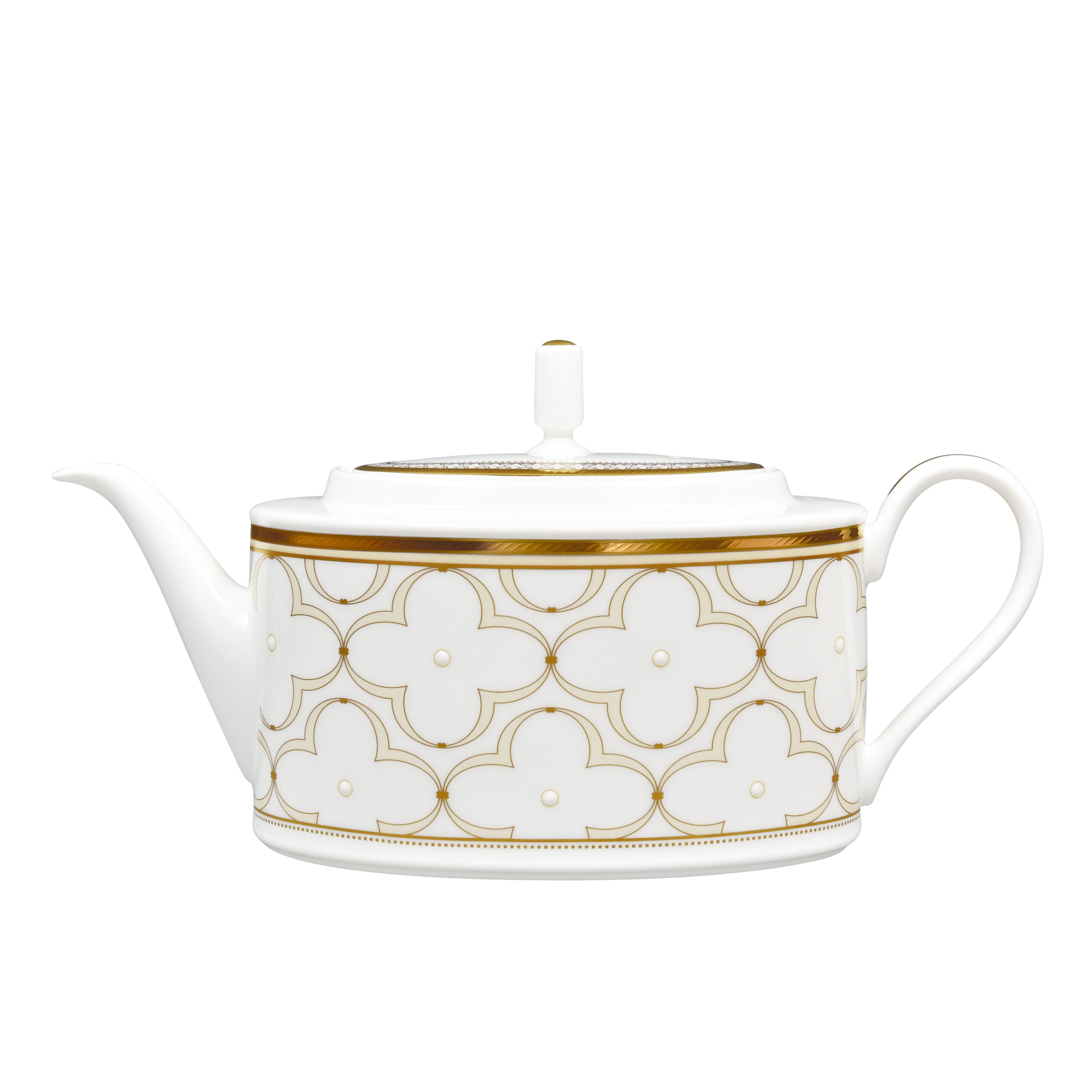 Noritake 96Pcs Dinner & Tea Set for 12 Person - Trefolio Gold