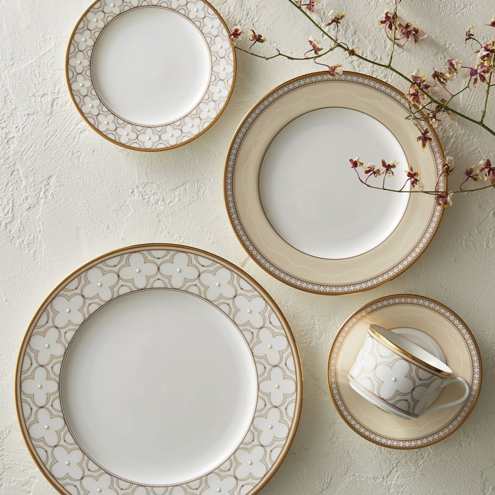Noritake Trefolio Gold Asian Dinner Set (6 Person)