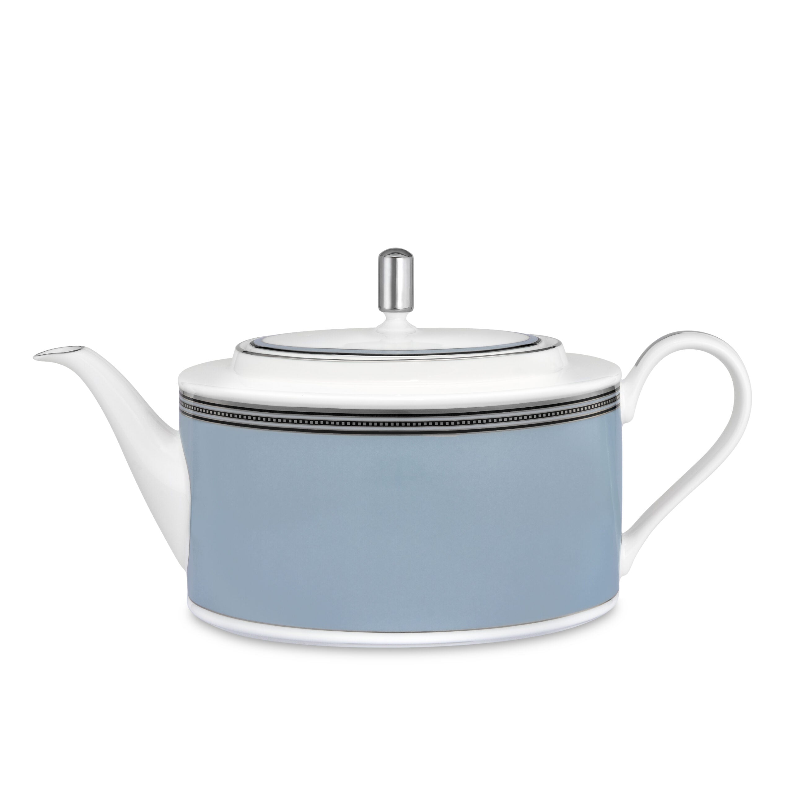 Noritake 47Pcs Dinner & Tea Set for 8 Person - Bogart Platinum