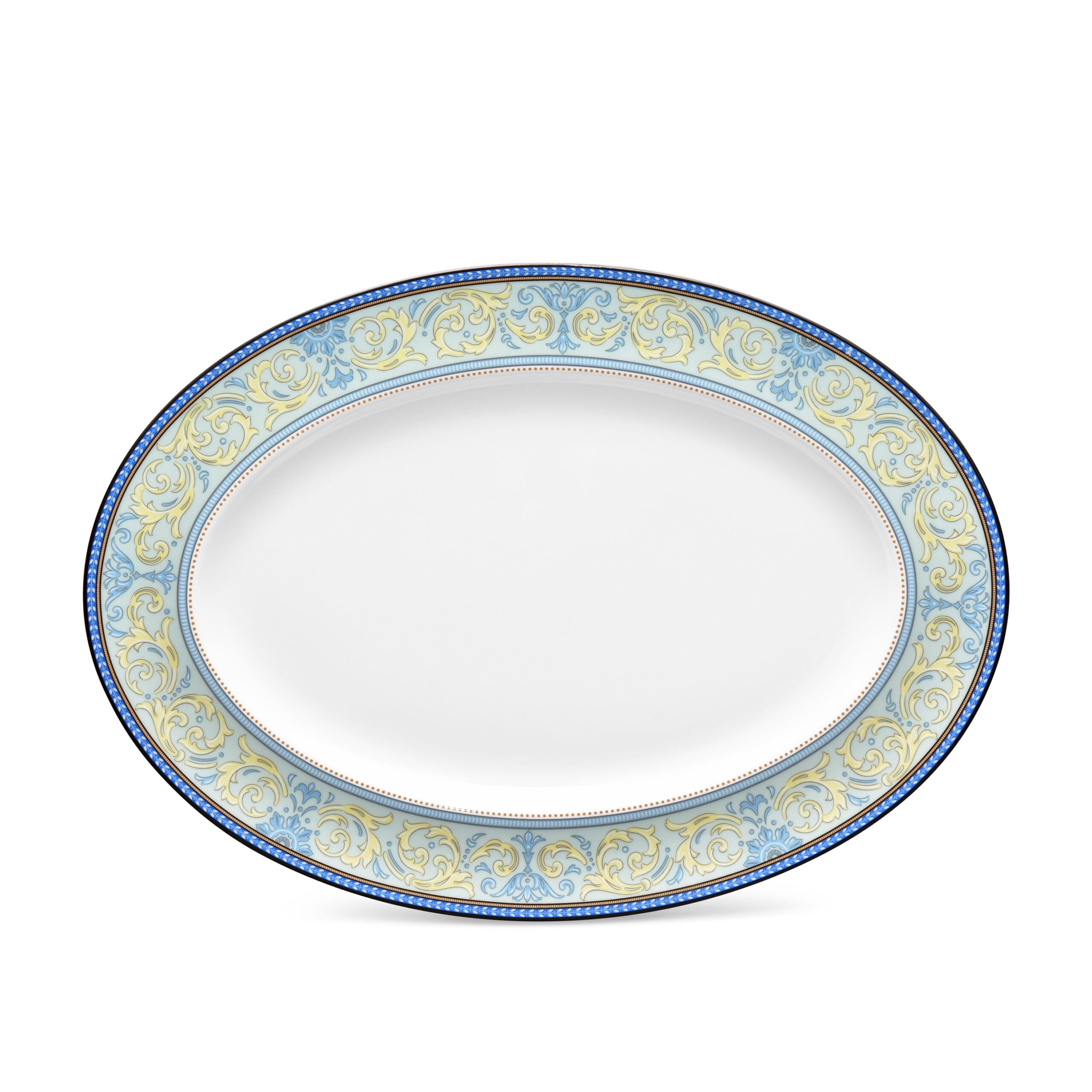 Noritake 47Pcs Dinner & Tea Set for 8 Person - Menorca Palace