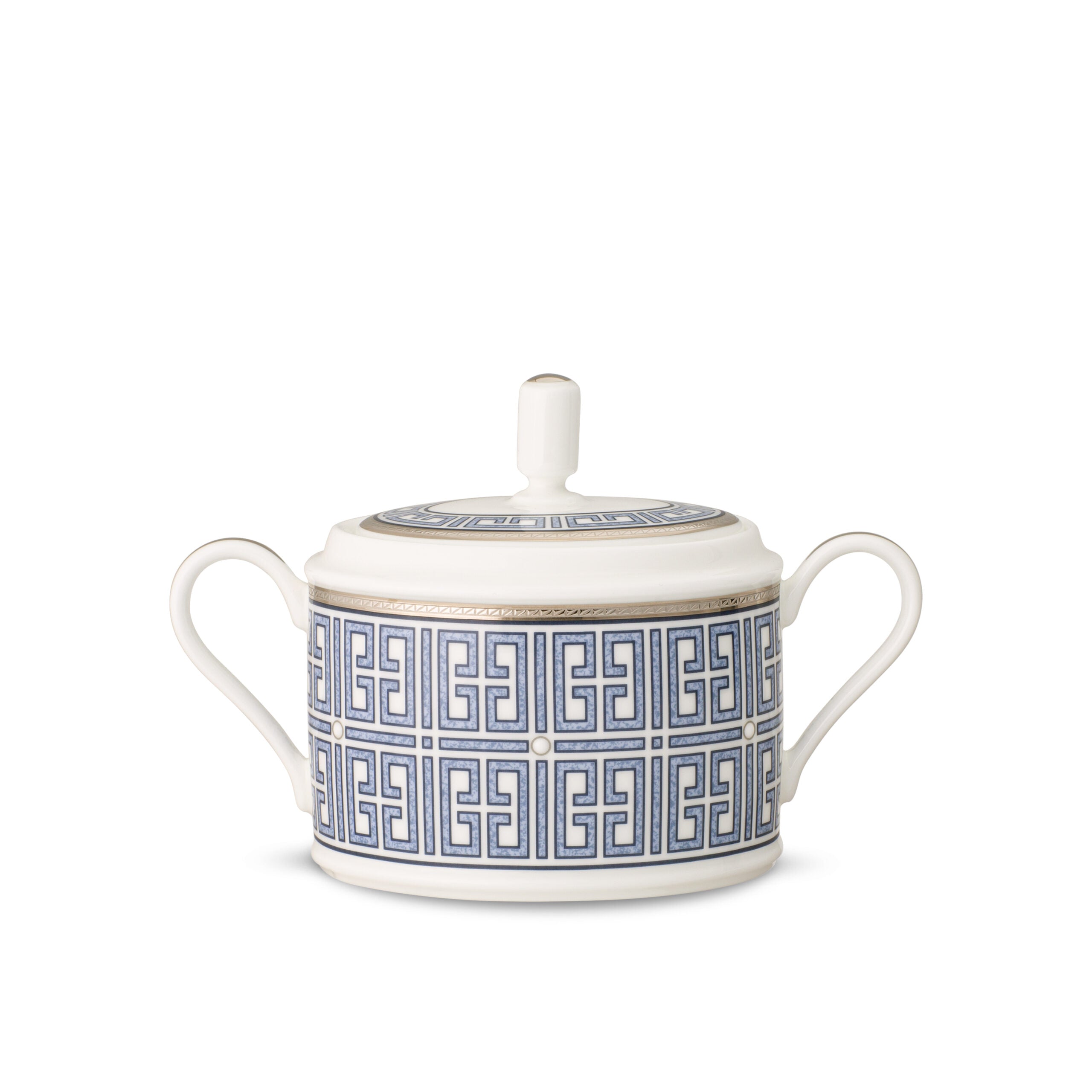 Noritake 47Pcs Dinner & Tea Set for 8 Person - Infinity Blue